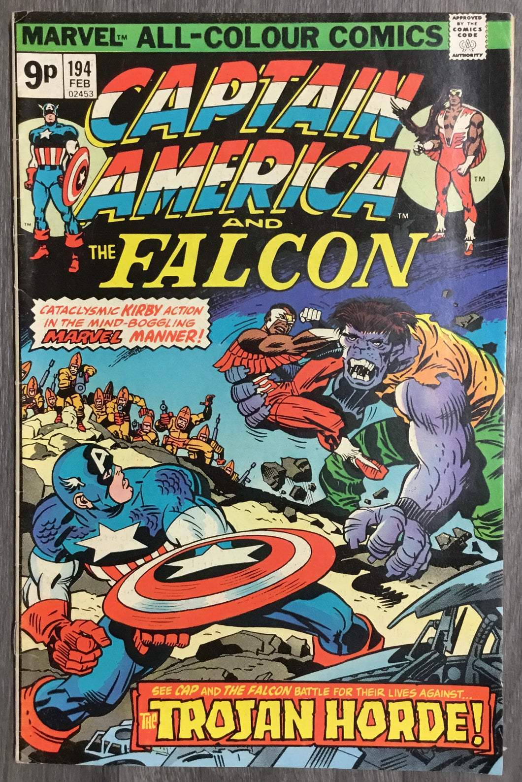Captain America No. #194 1976 Marvel Comics