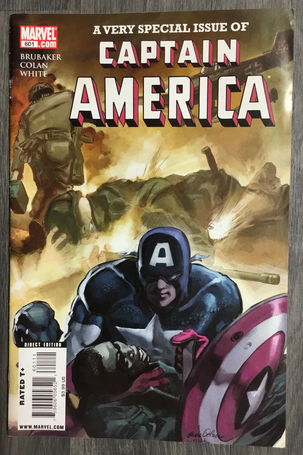 Captain America No. #601 2009 Marvel Comics
