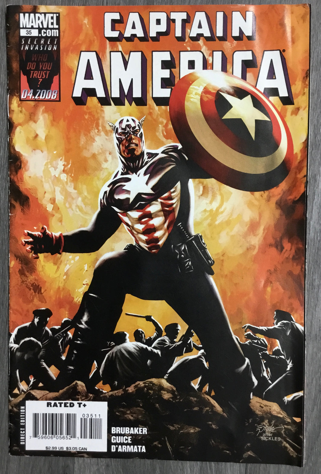 Captain America No. #35 2008 Marvel Comics