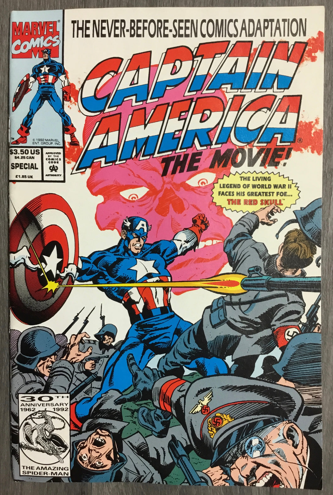 Captain America: The Movie Special 1992 Marvel Comics