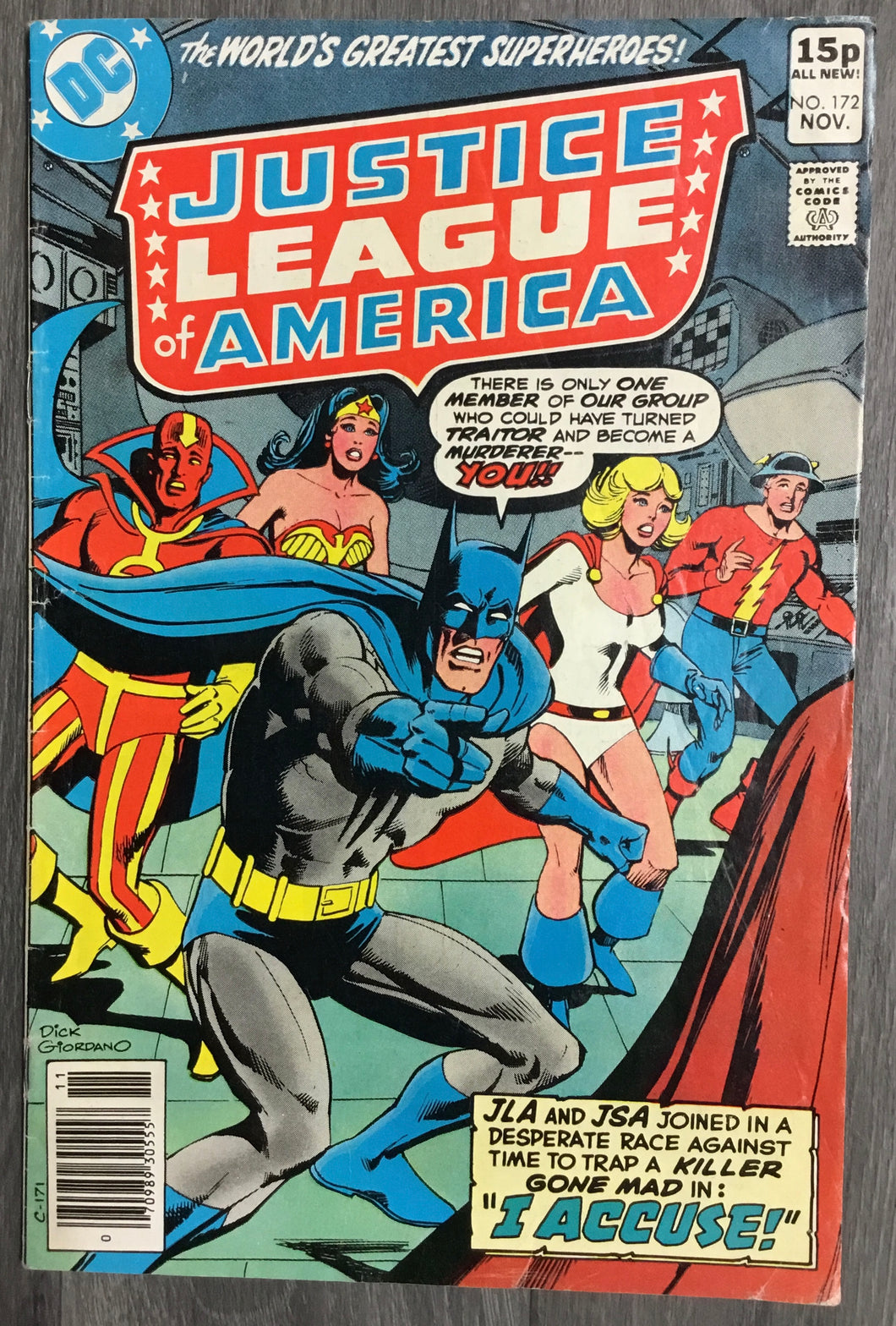 Justice League of America No. #172 1979 DC Comics