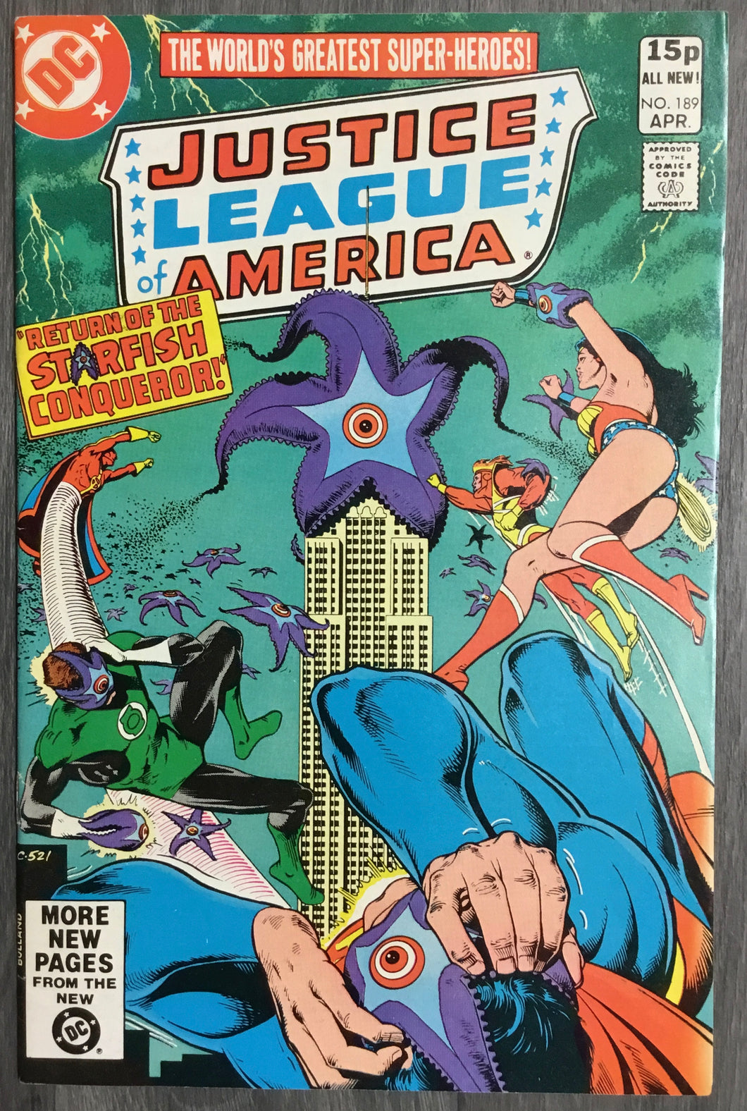 Justice League of America No. #189 1981 DC Comics