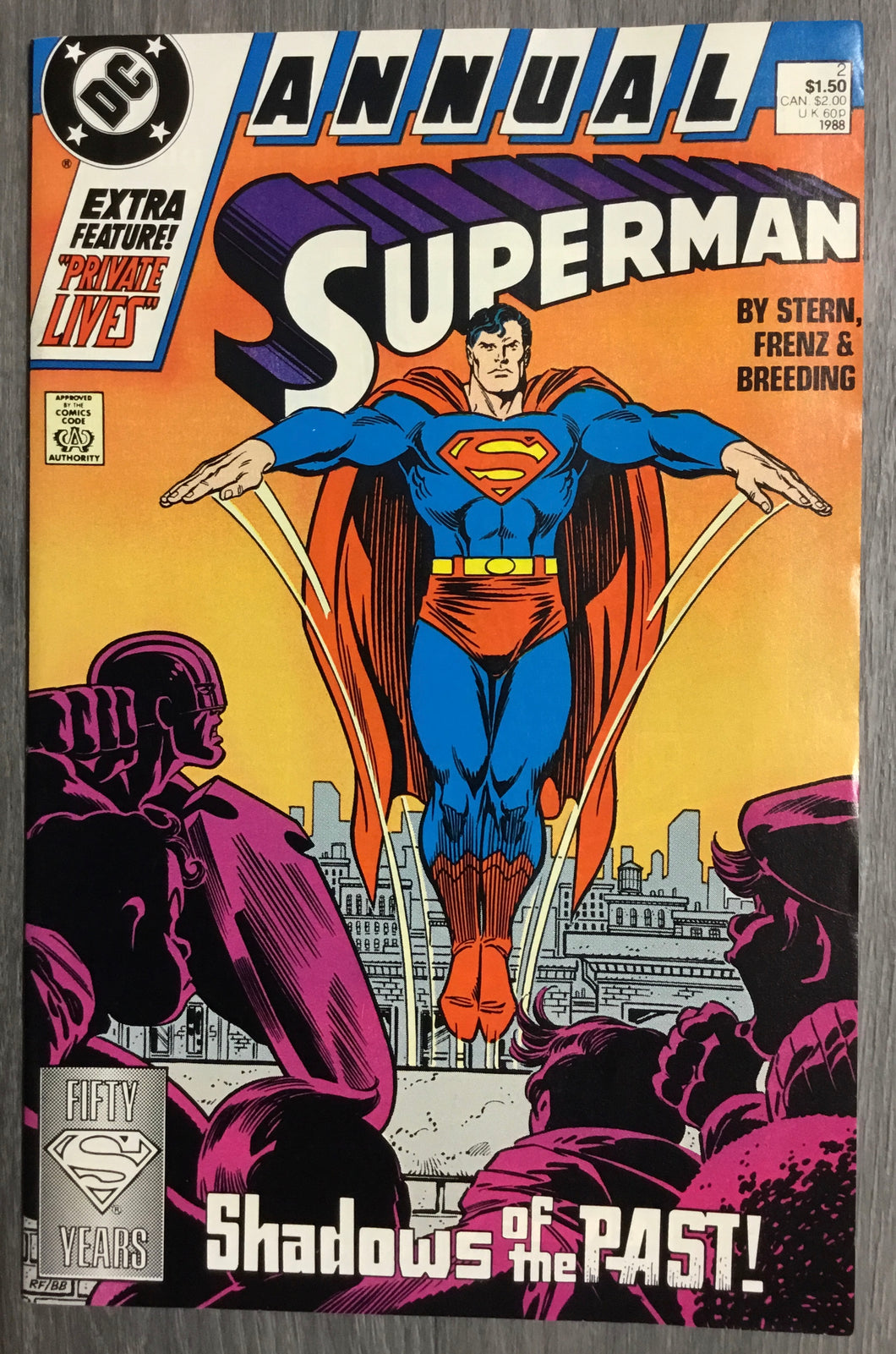 Superman Annual No. #2 1988 DC Comics