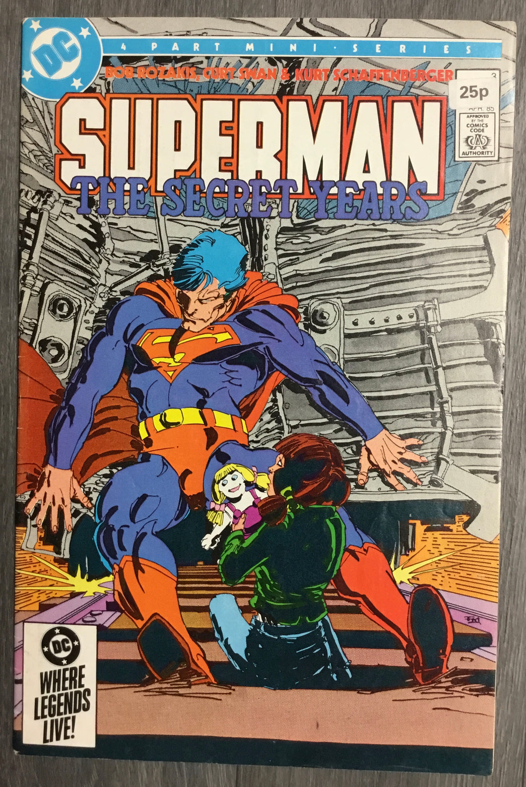 Superman: The Secret Years No. #3 1985 DC Comics