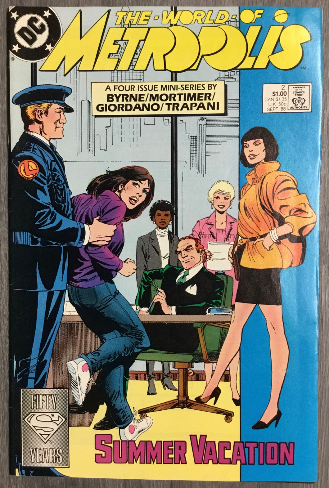 The World of Metropolis No. #2 1988 DC Comics
