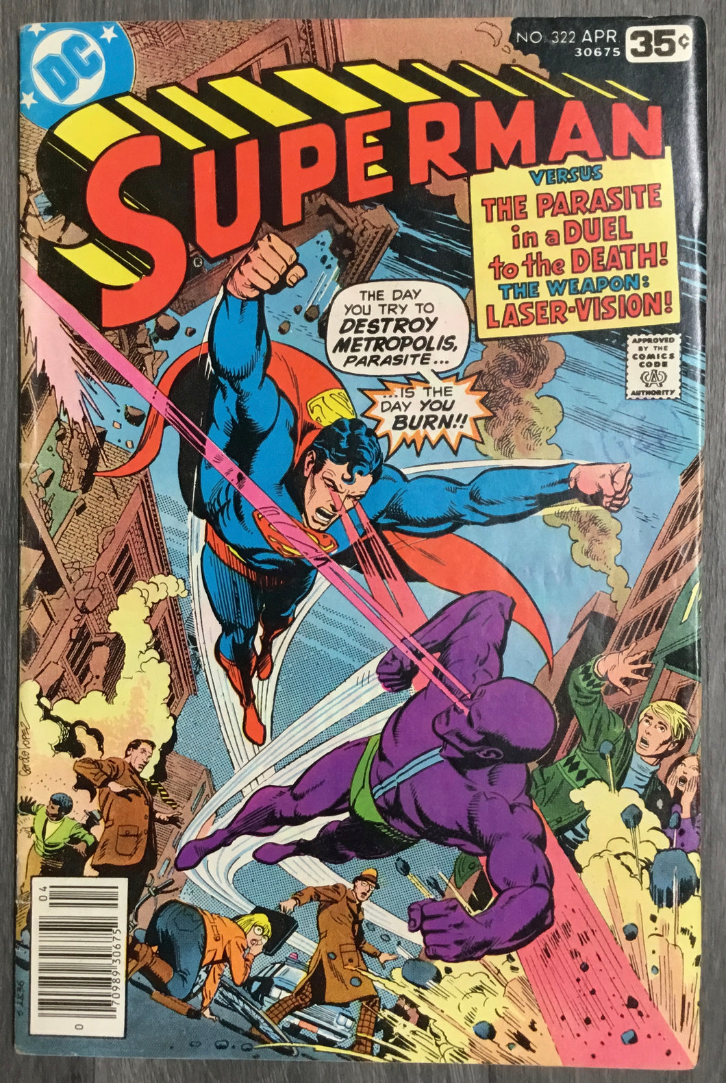 Superman No. #322 1978 DC Comics
