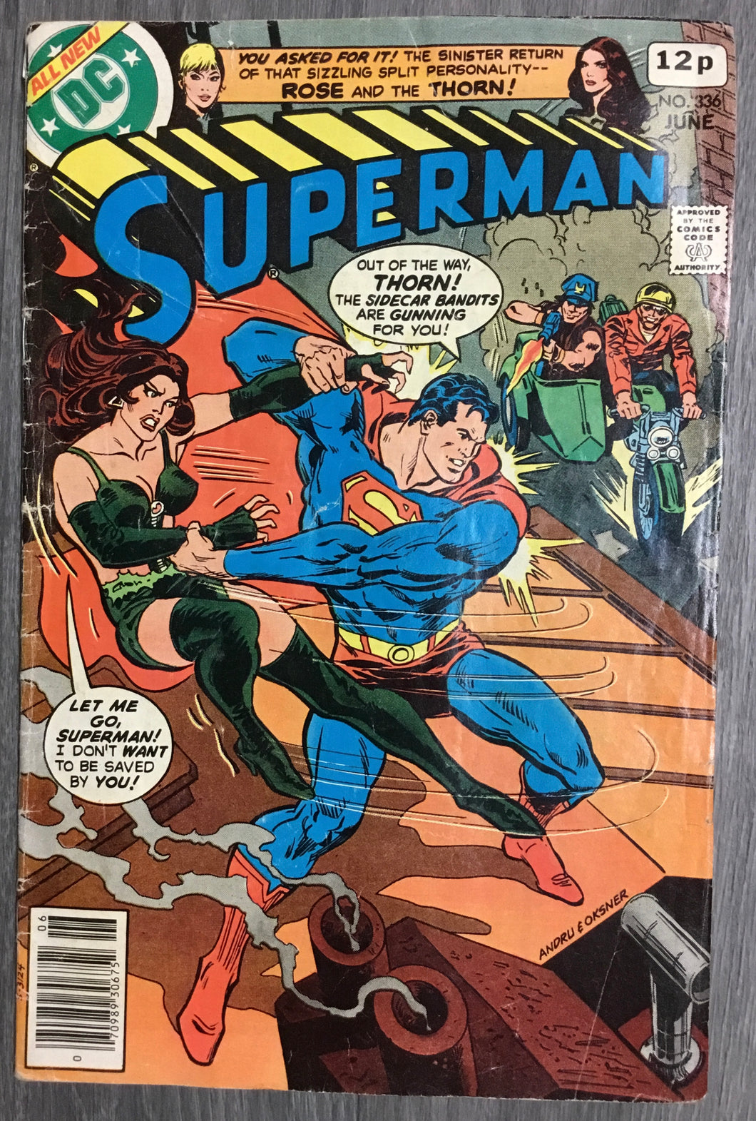 Superman No. #336 1979 DC Comics