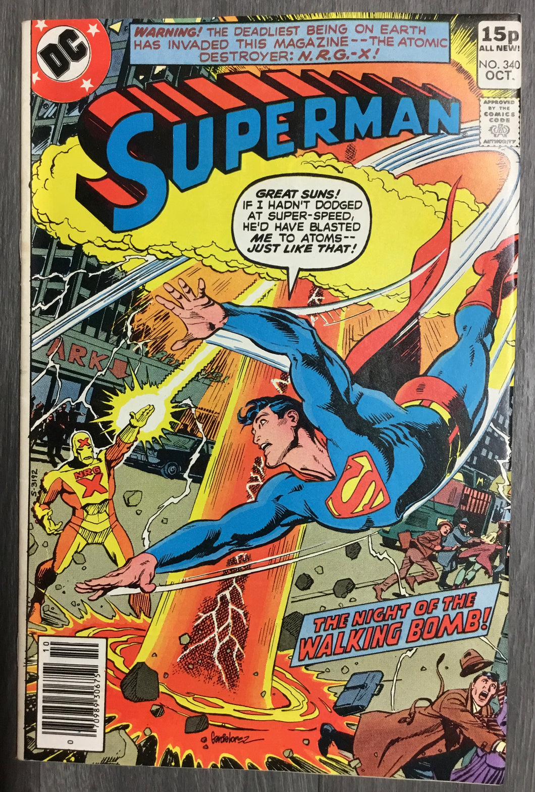 Superman No. #340 1979 DC Comics