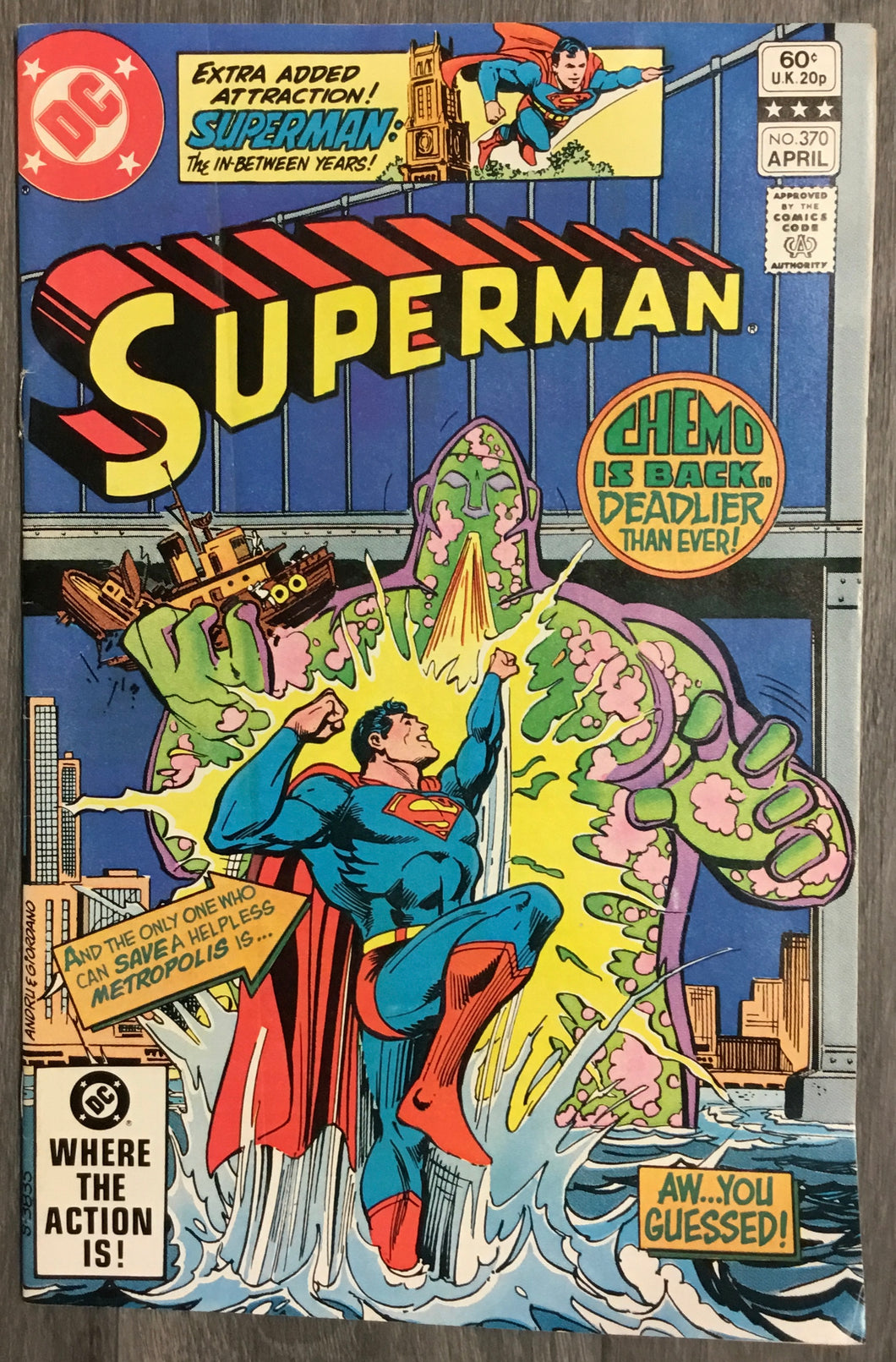 Superman No. #370 1982 DC Comics