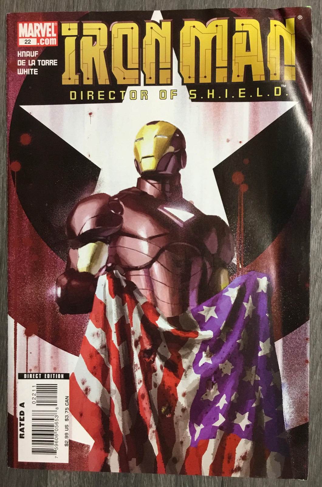 The Invincible Iron Man No. #22 2007 Marvel Comics