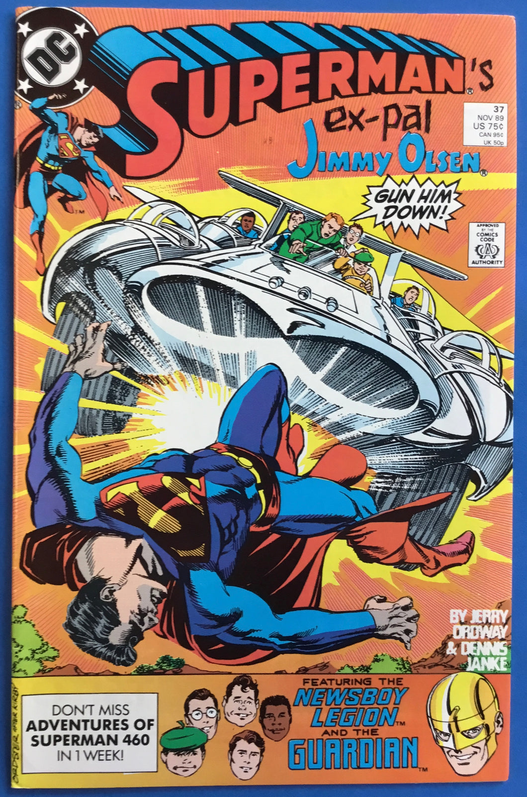 Superman No. #37 1989 DC Comics