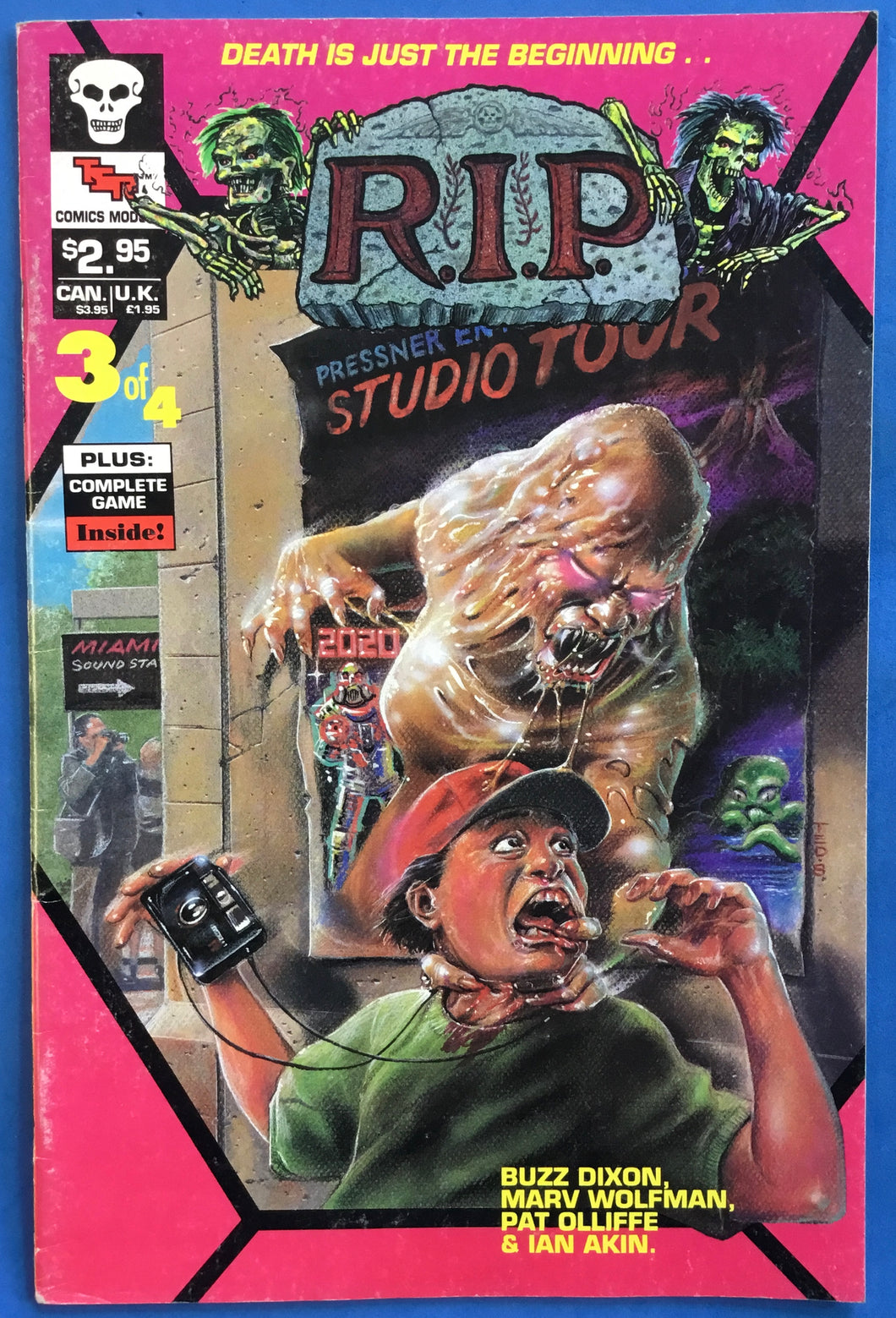 R.I.P. No. #3 1990 TSR Comics