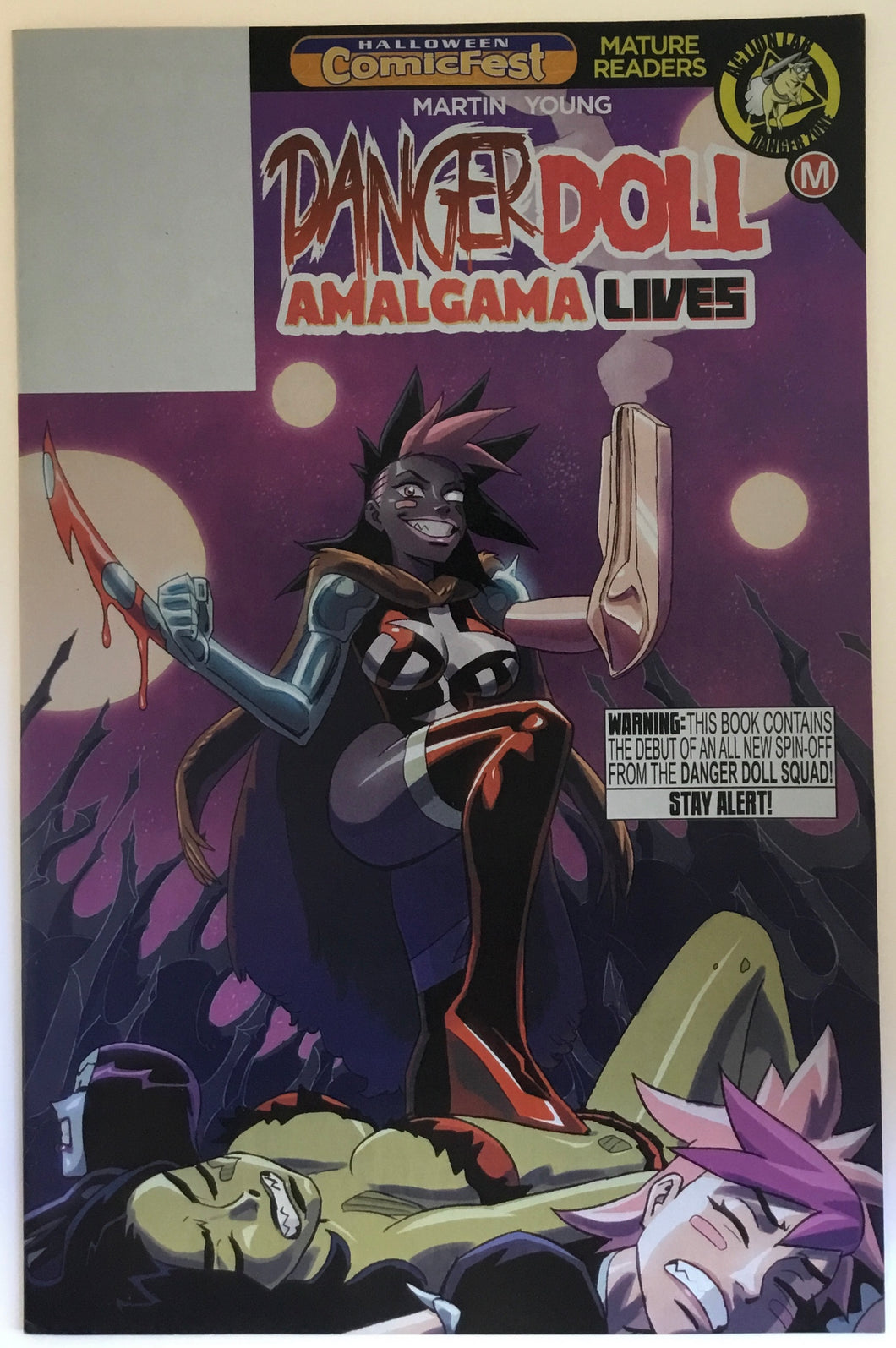 Danger Doll Amalgama Lives No. #1 2018 Action Lab Comics
