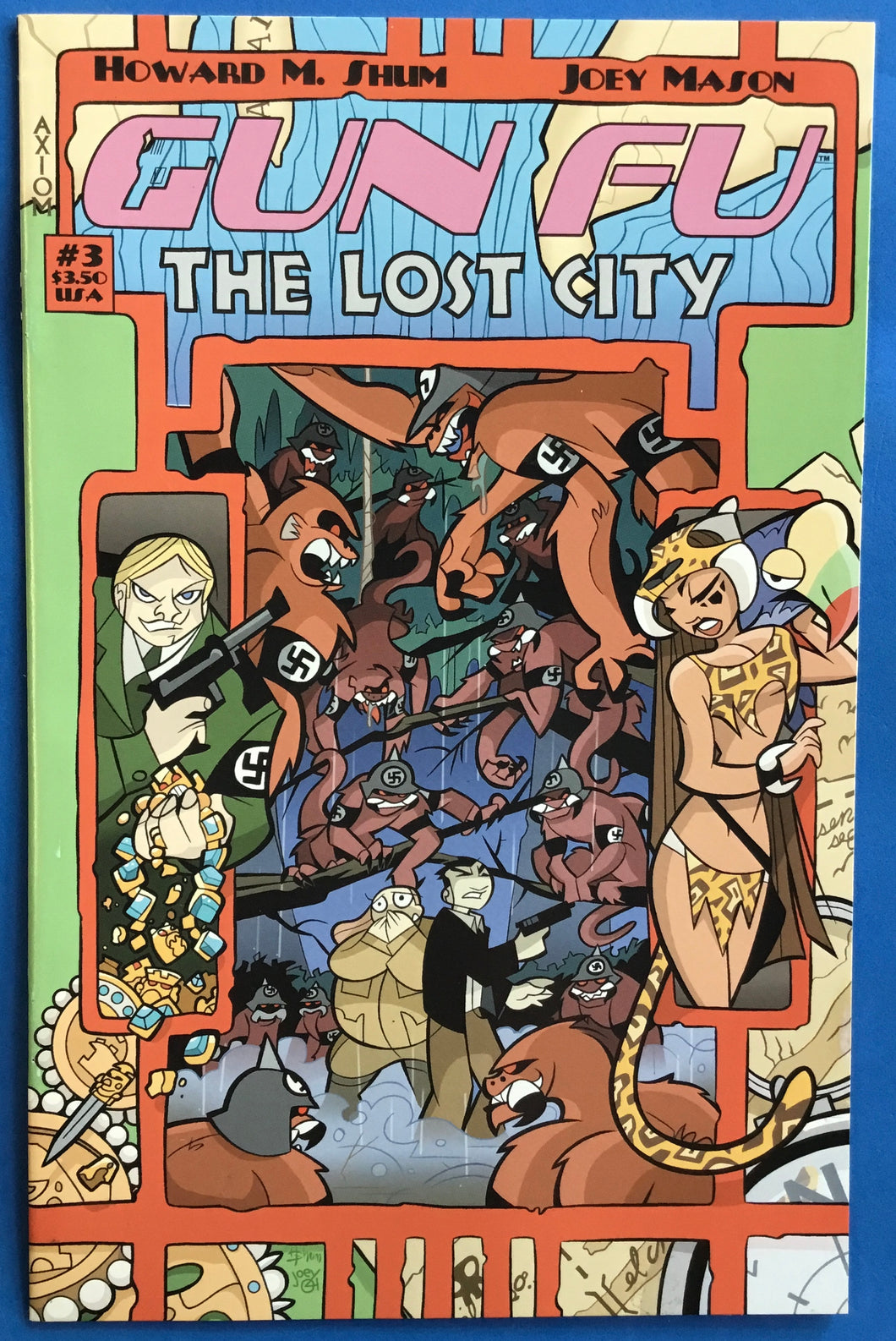 Gun Fu: The Lost City No. #3 (A) 2004 Axiom Comics
