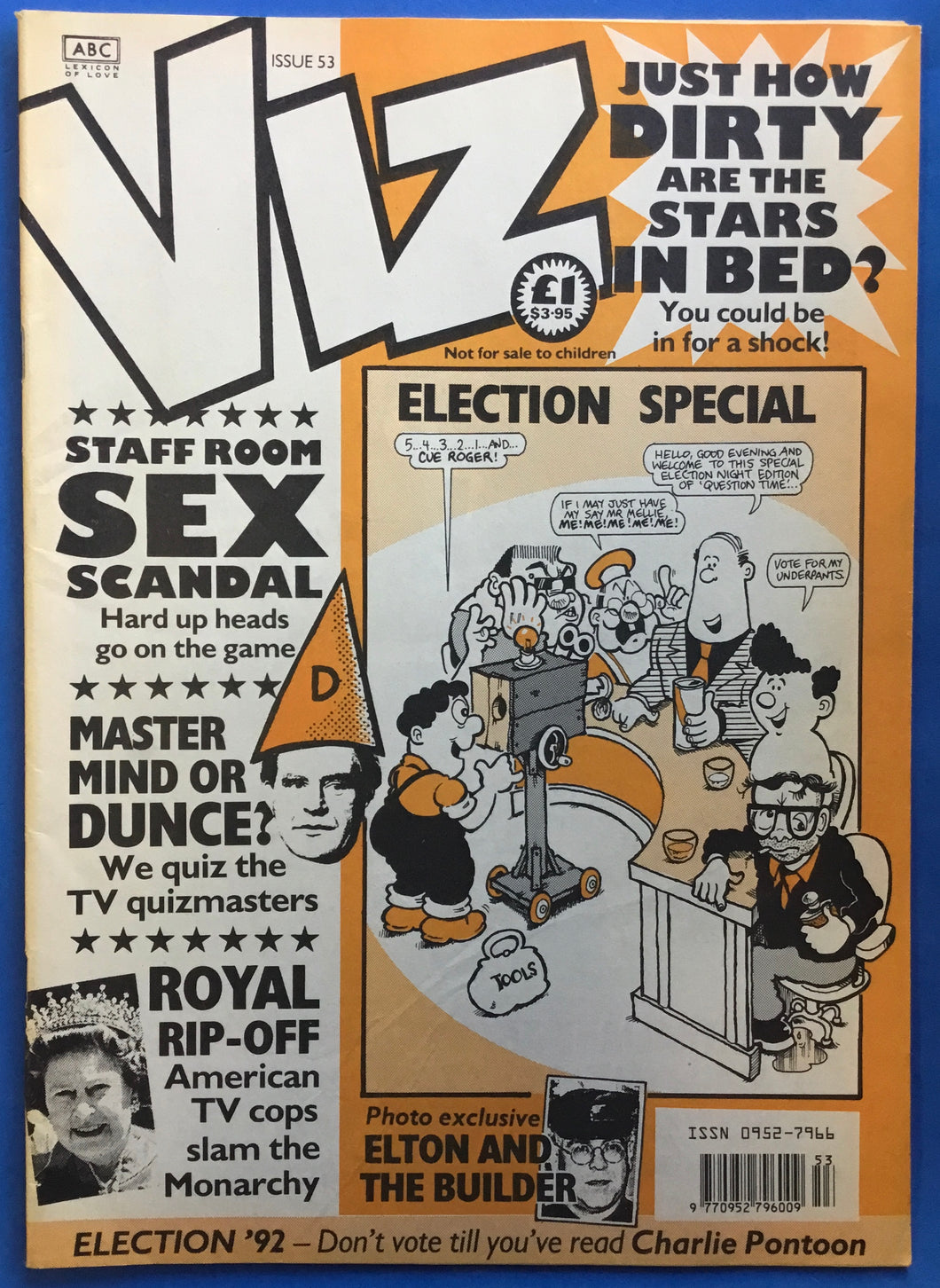 Viz No. #53 1992 British Comic