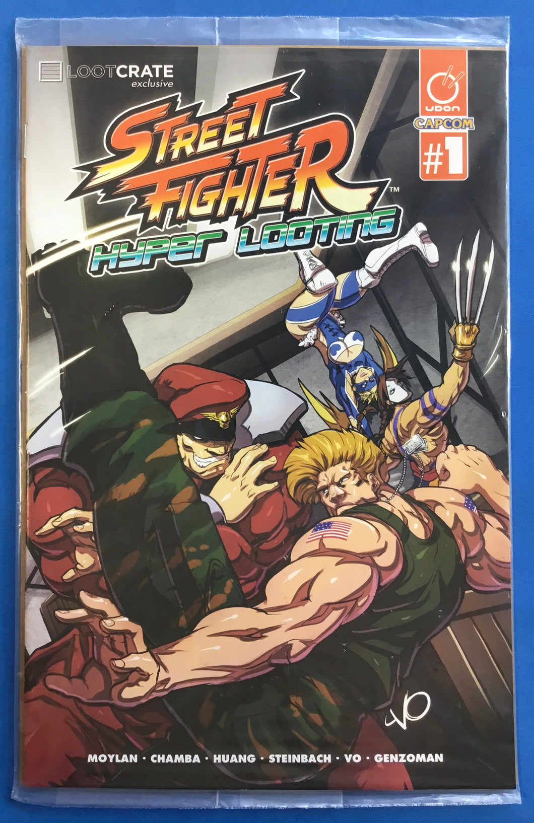 Street Fighter Hyper Looting No. #1 2015 Udon Comics Sealed