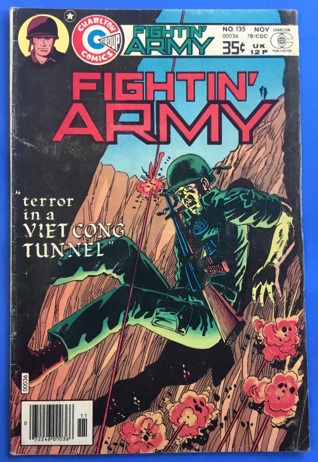 Fightin’ Army No. #135 1978 Charlton Comics