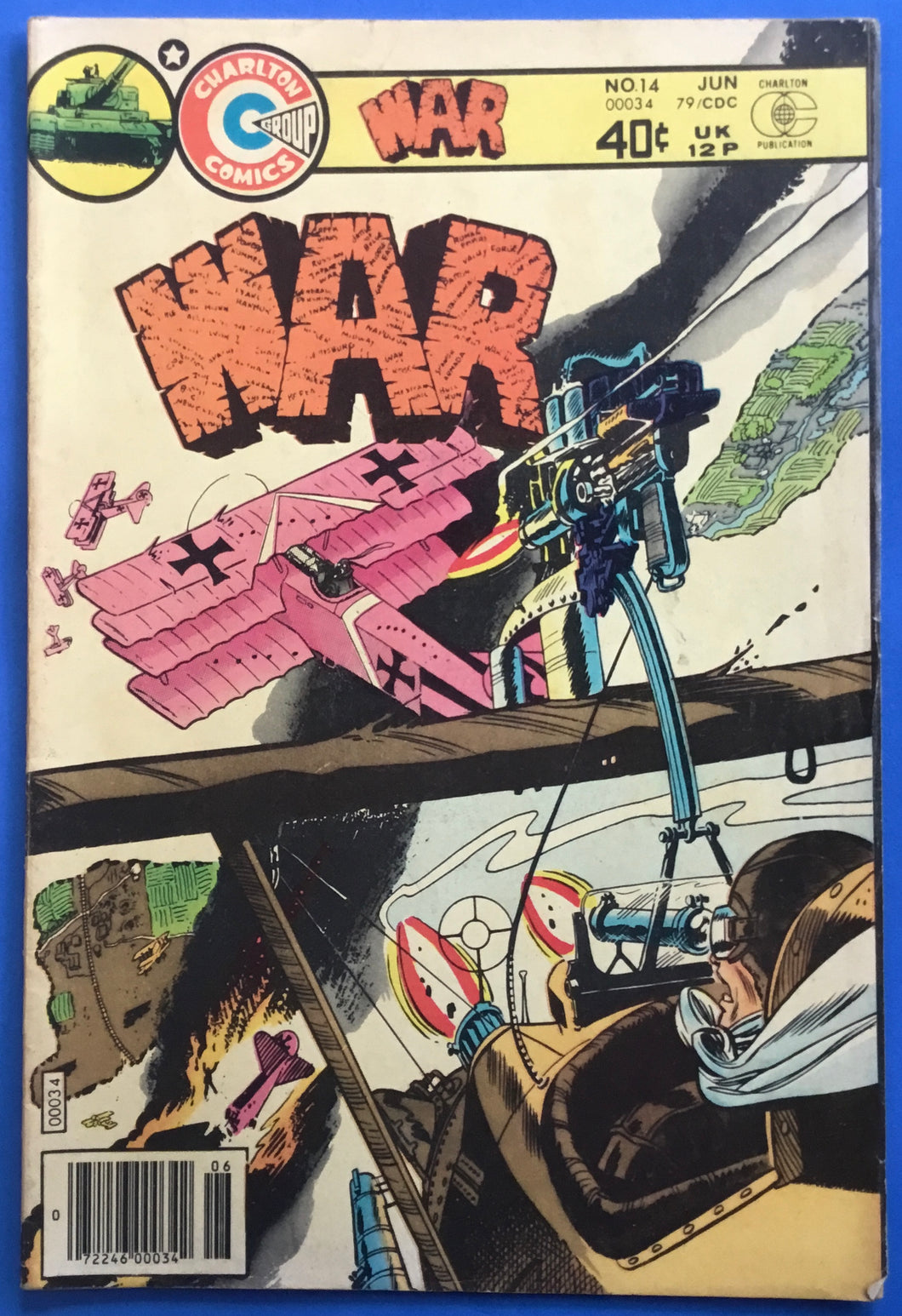 War No. #14 1979 Charlton Comics