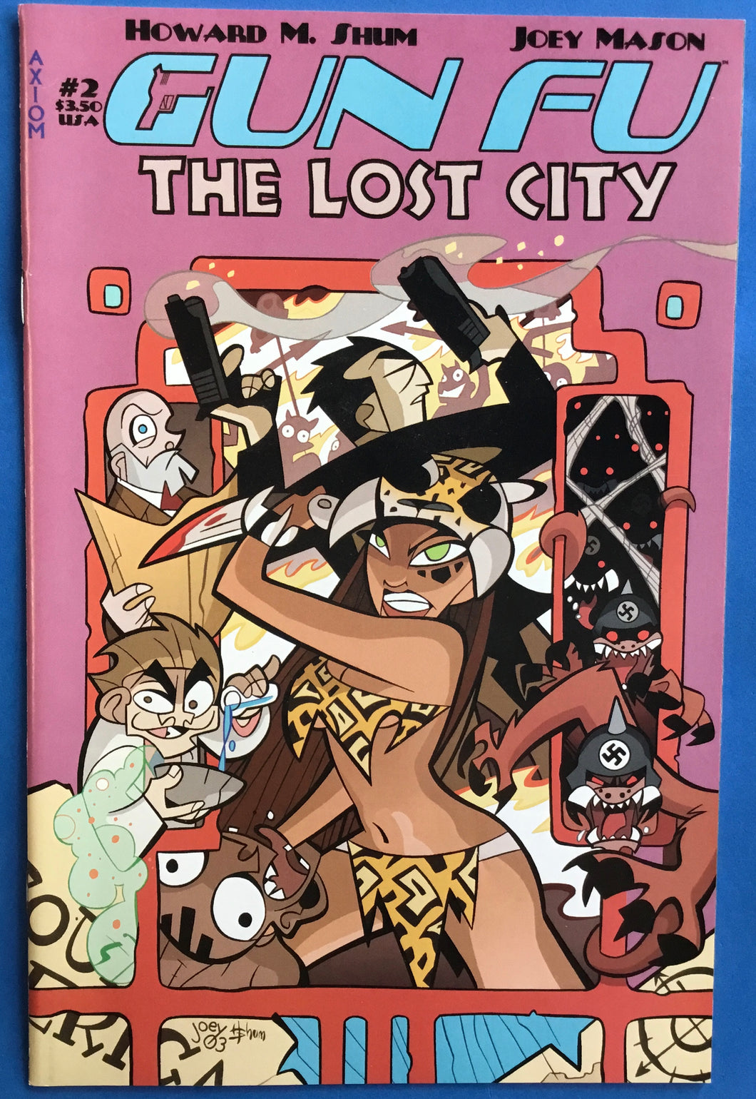 Gun Fu: The Lost City No. #2 (A) 2004 Axiom Comics