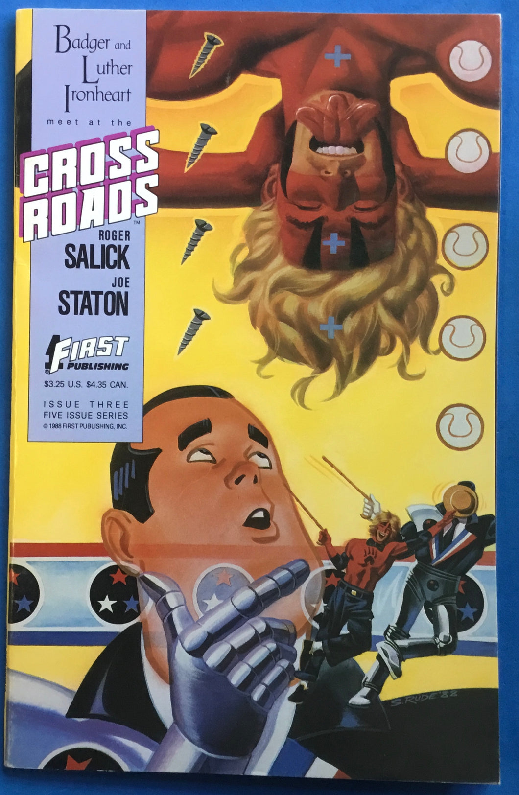 Crossroads No. #3 1988 First Comics
