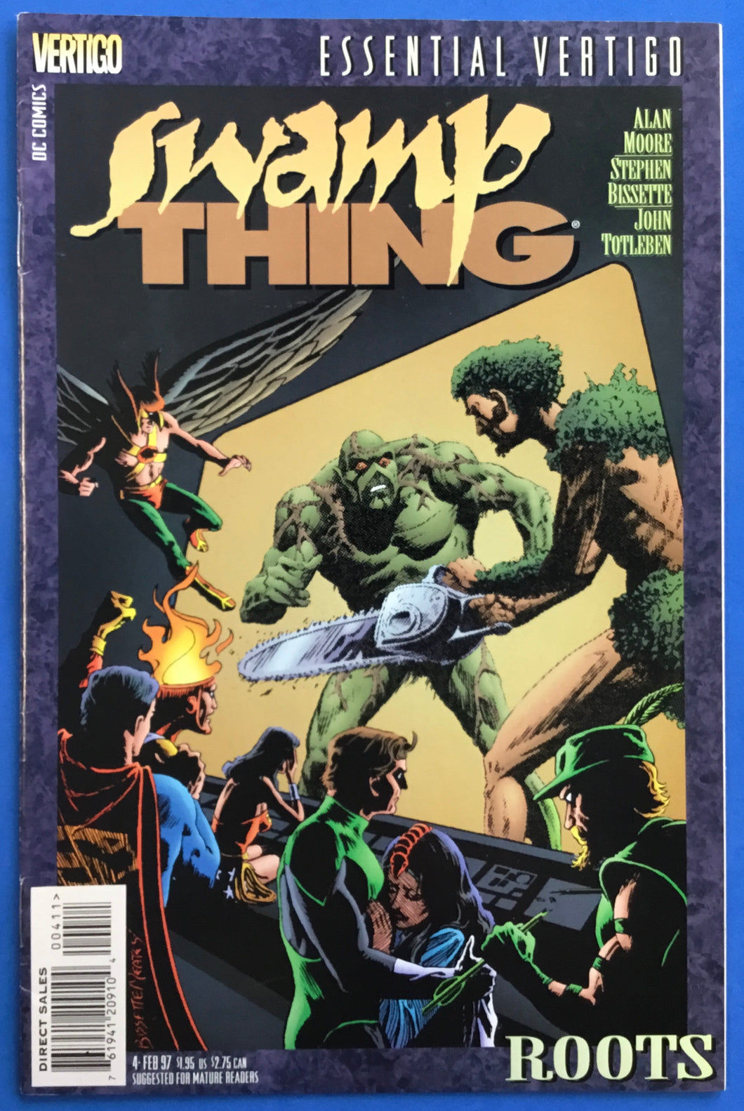 Swamp Thing No. #4 1997 Vertigo Comics