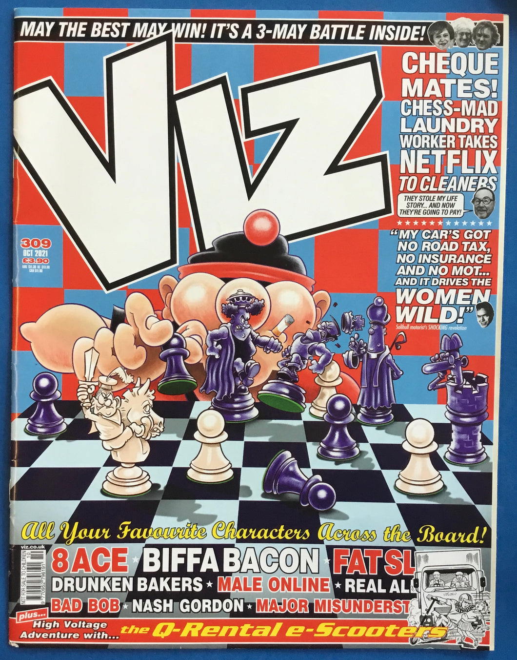 Viz No. #309 2021 British Comic