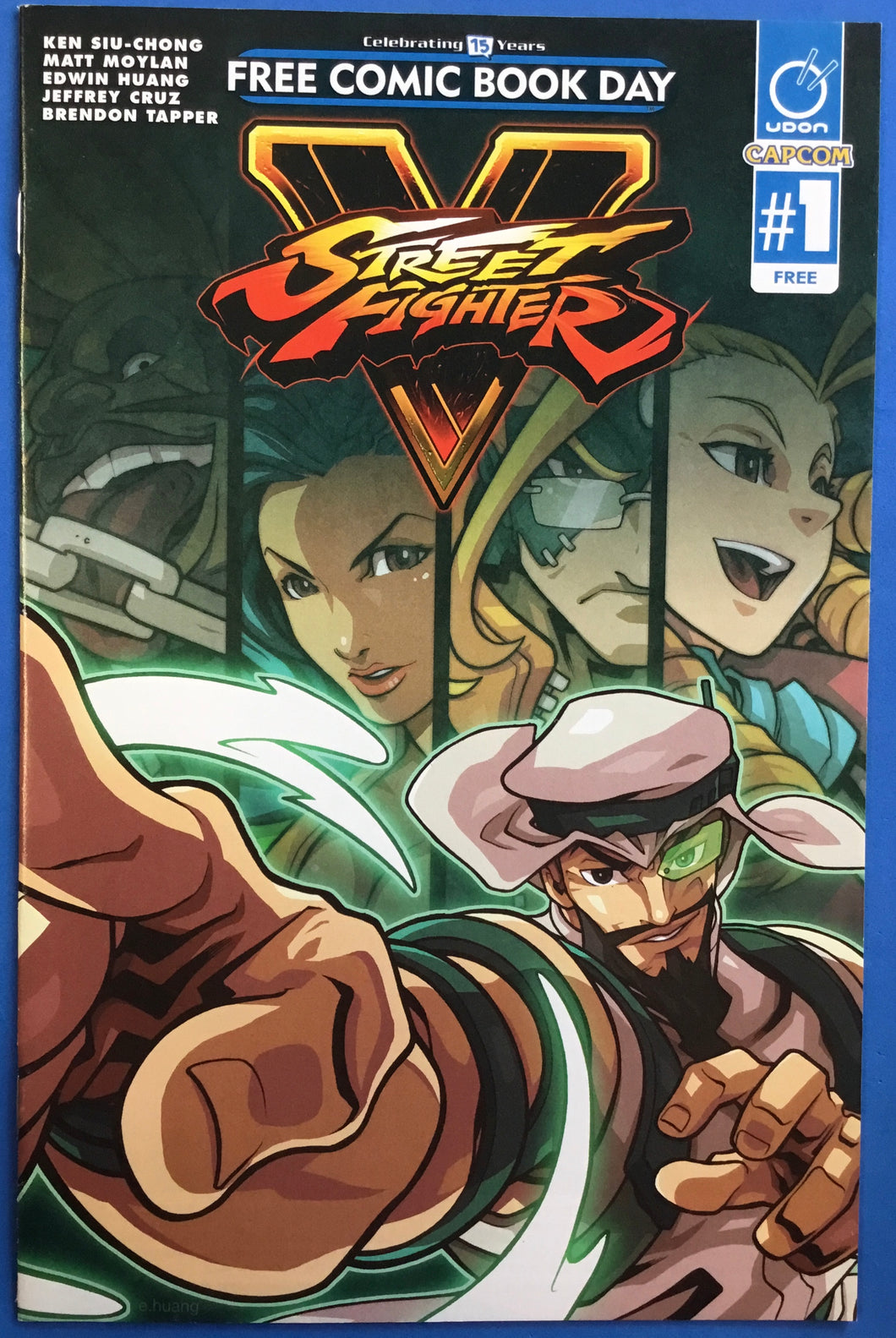 Street Fighter V No. #1 FCBD 2016 Udon Comics