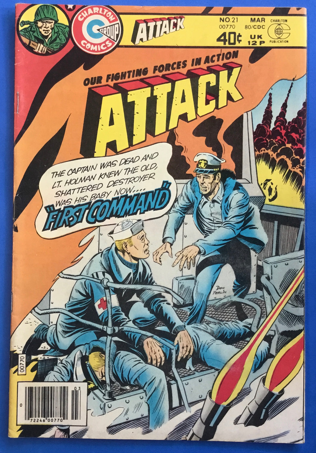 Attack No. #21 1980 Charlton Comics