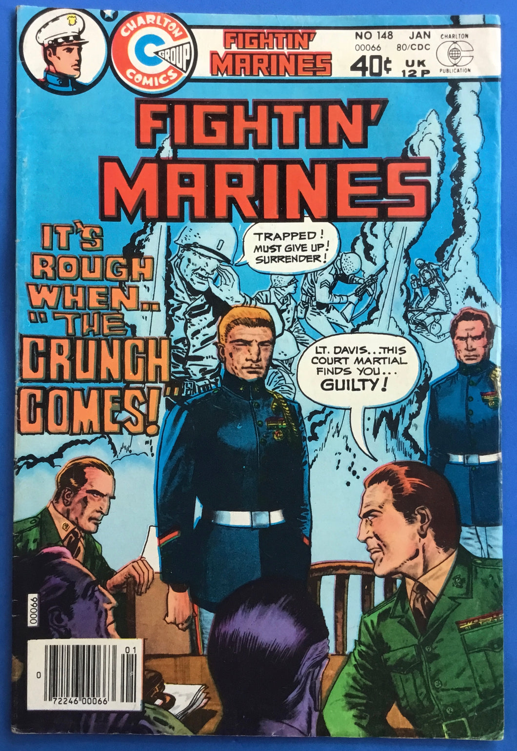 Fightin’ Marines No. #148 1980 Charlton Comics