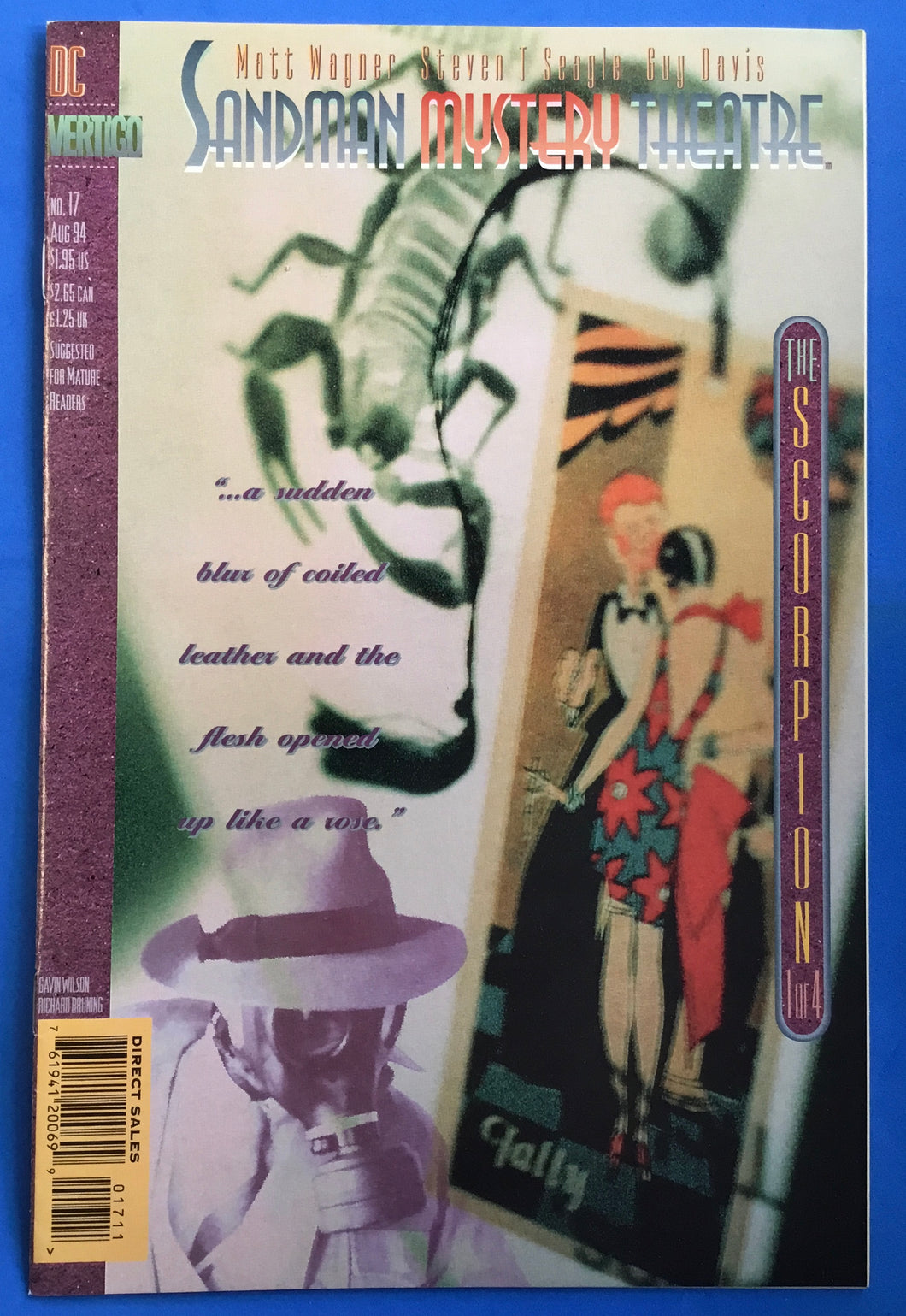 Sandman Mystery Theatre No. #17 1994 Vertigo Comics