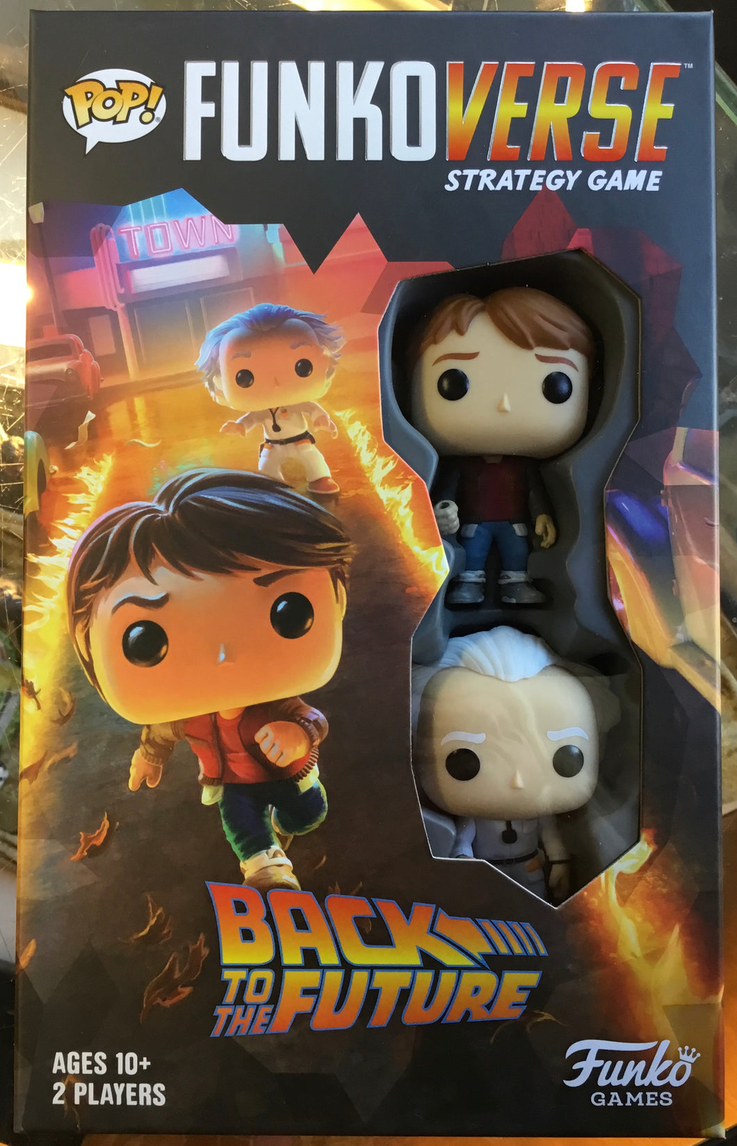 Back to the Future Pop Funko-verse Strategy Game