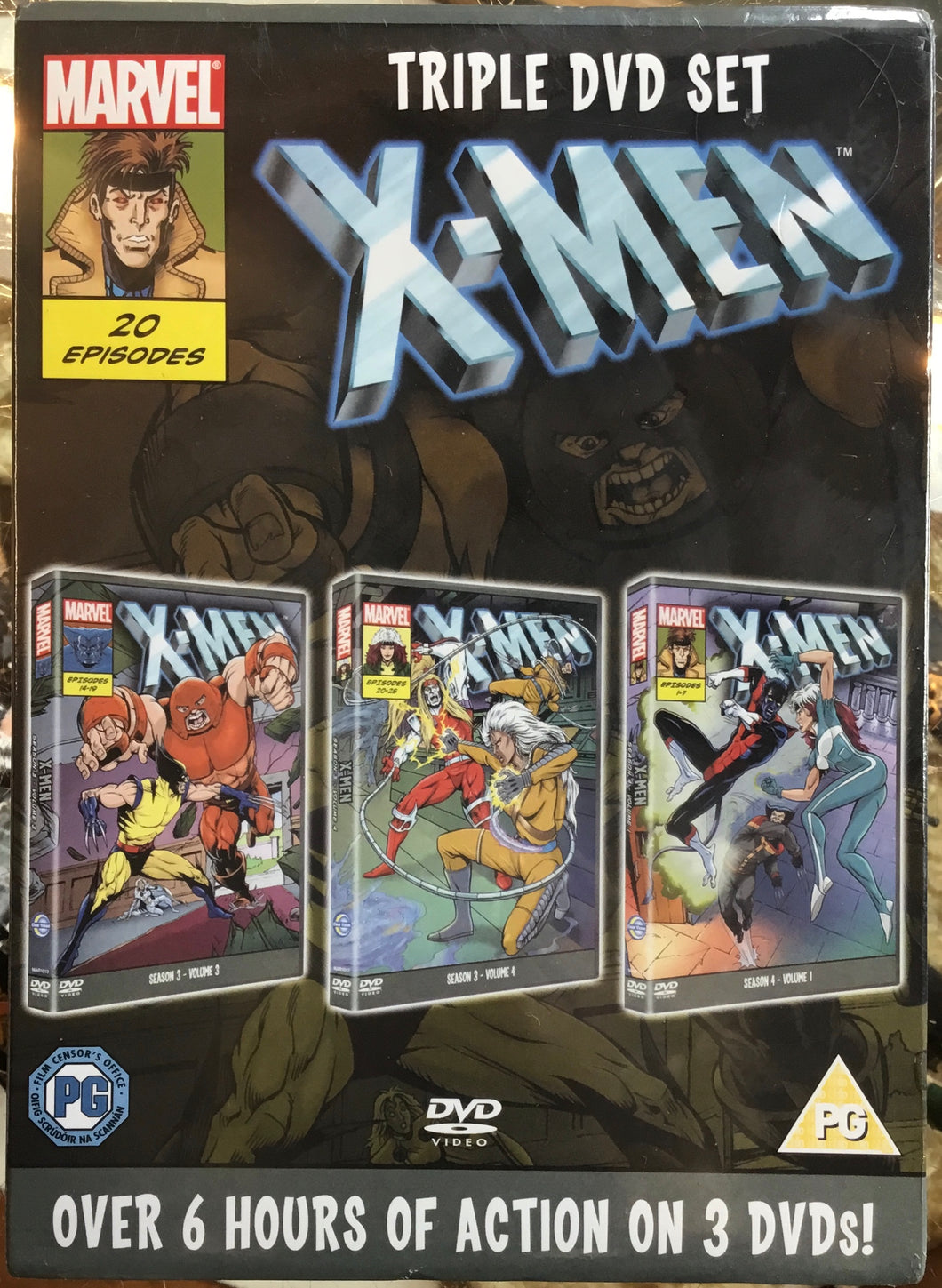 X-Men triple DVD Set
