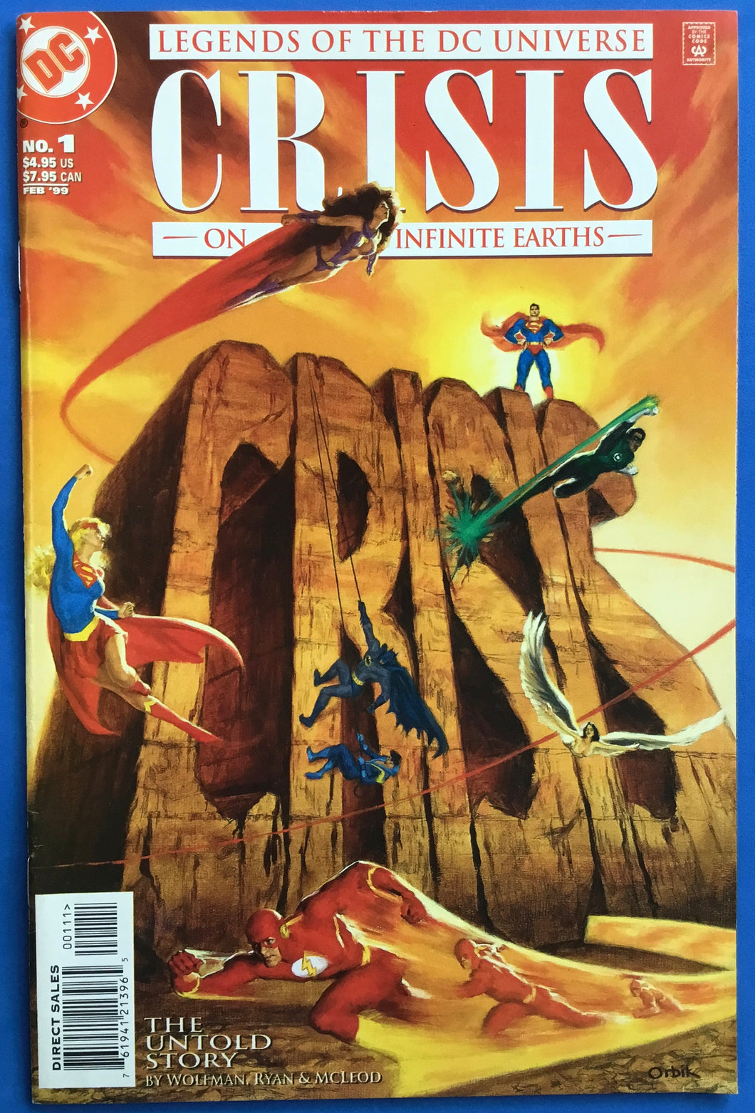 Legends of the DC Universe: Crisis on Infinite Earths No. #1 1999 DC Comics