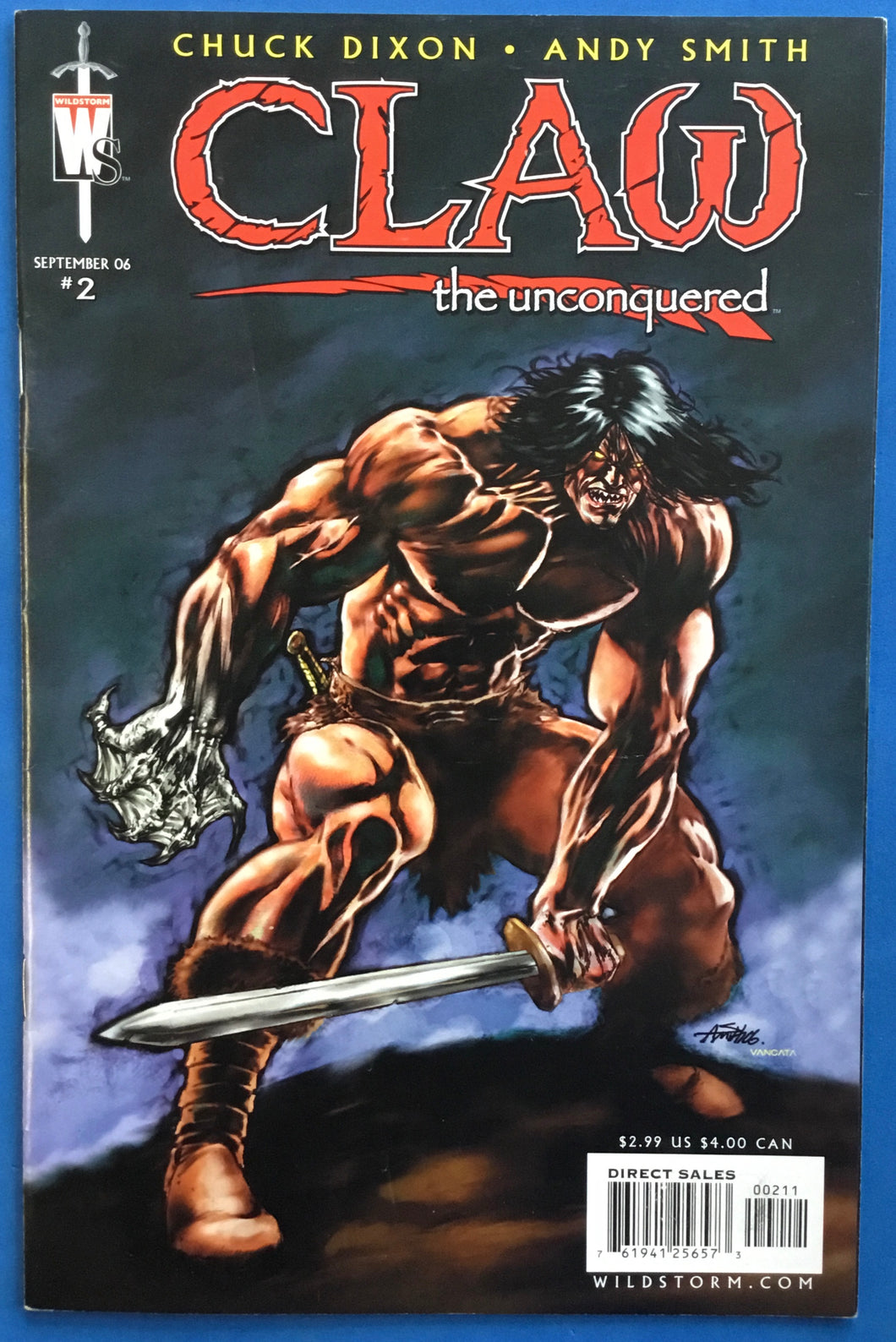 Claw the Unconquered No. #2 2006 Wildstorm Comics