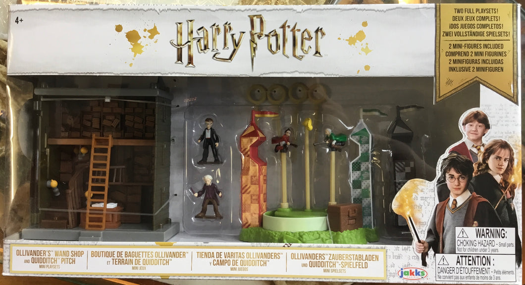 Harry Potter Wand Shop and Quidditch Pitch Playset