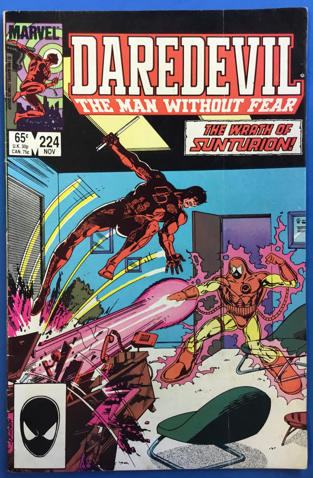 Daredevil No. #224 1985 Marvel Comics