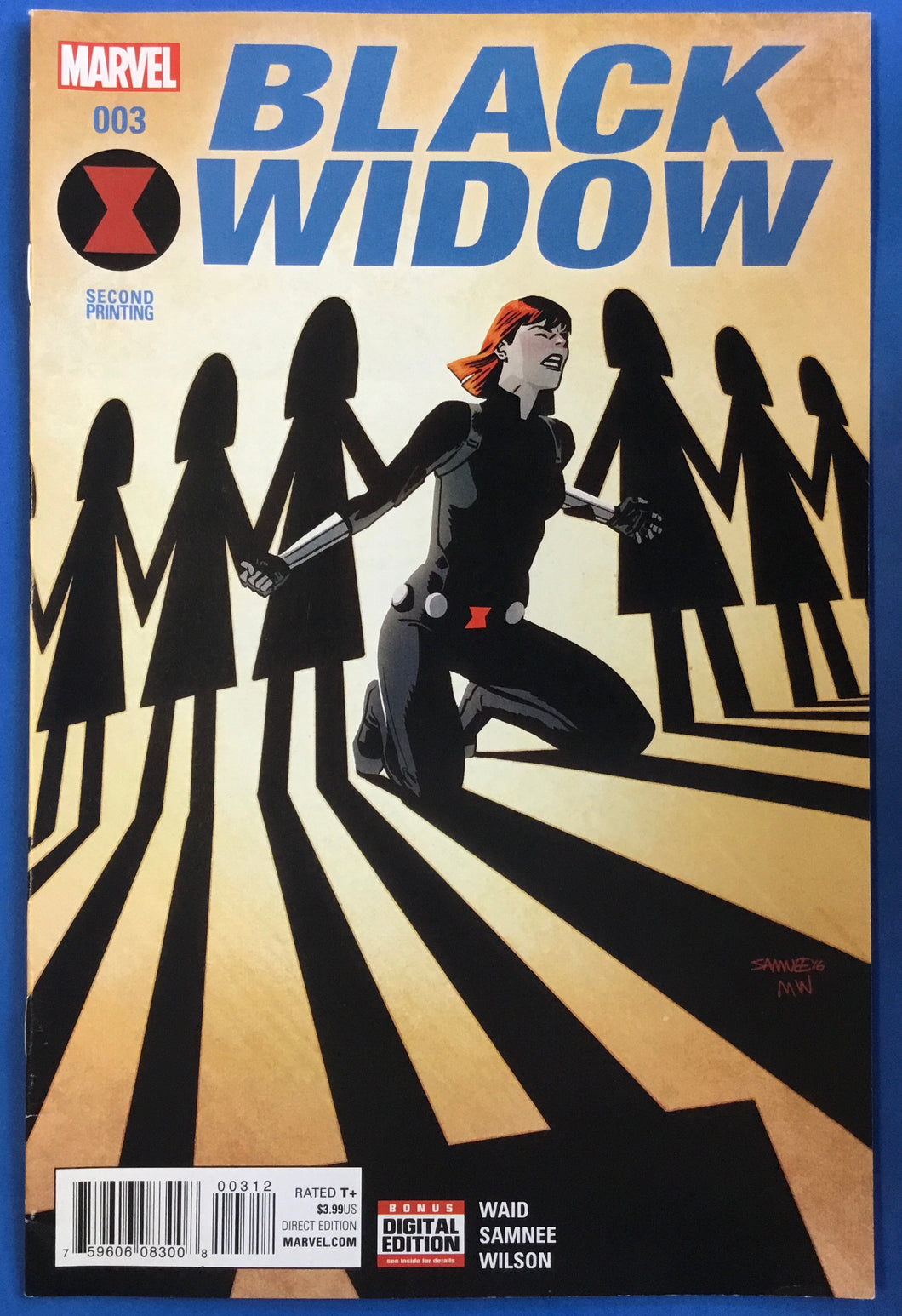 Black Widow No. #3 2016 2nd Printing Marvel Comics