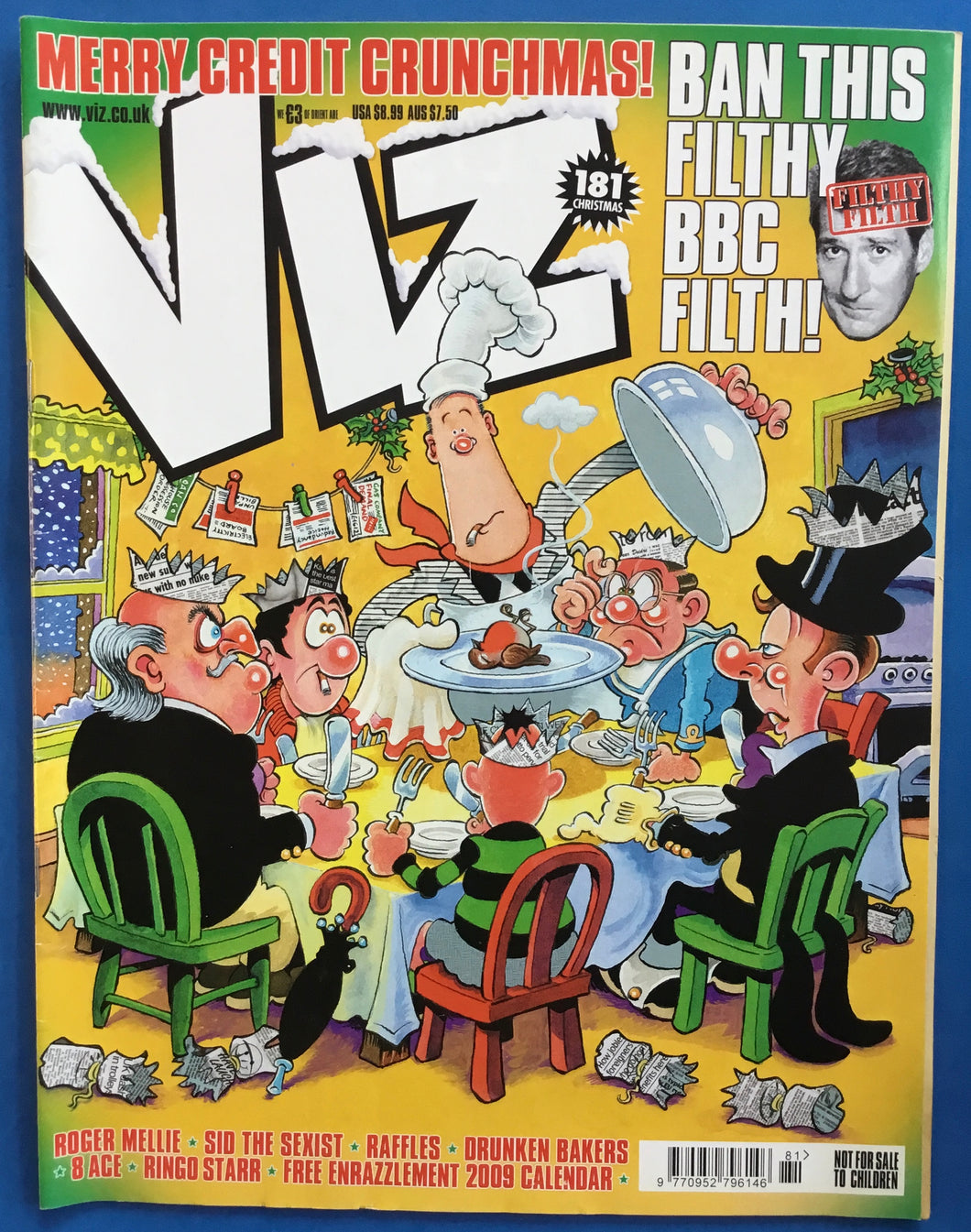 Viz No. #181 2008 British Comic