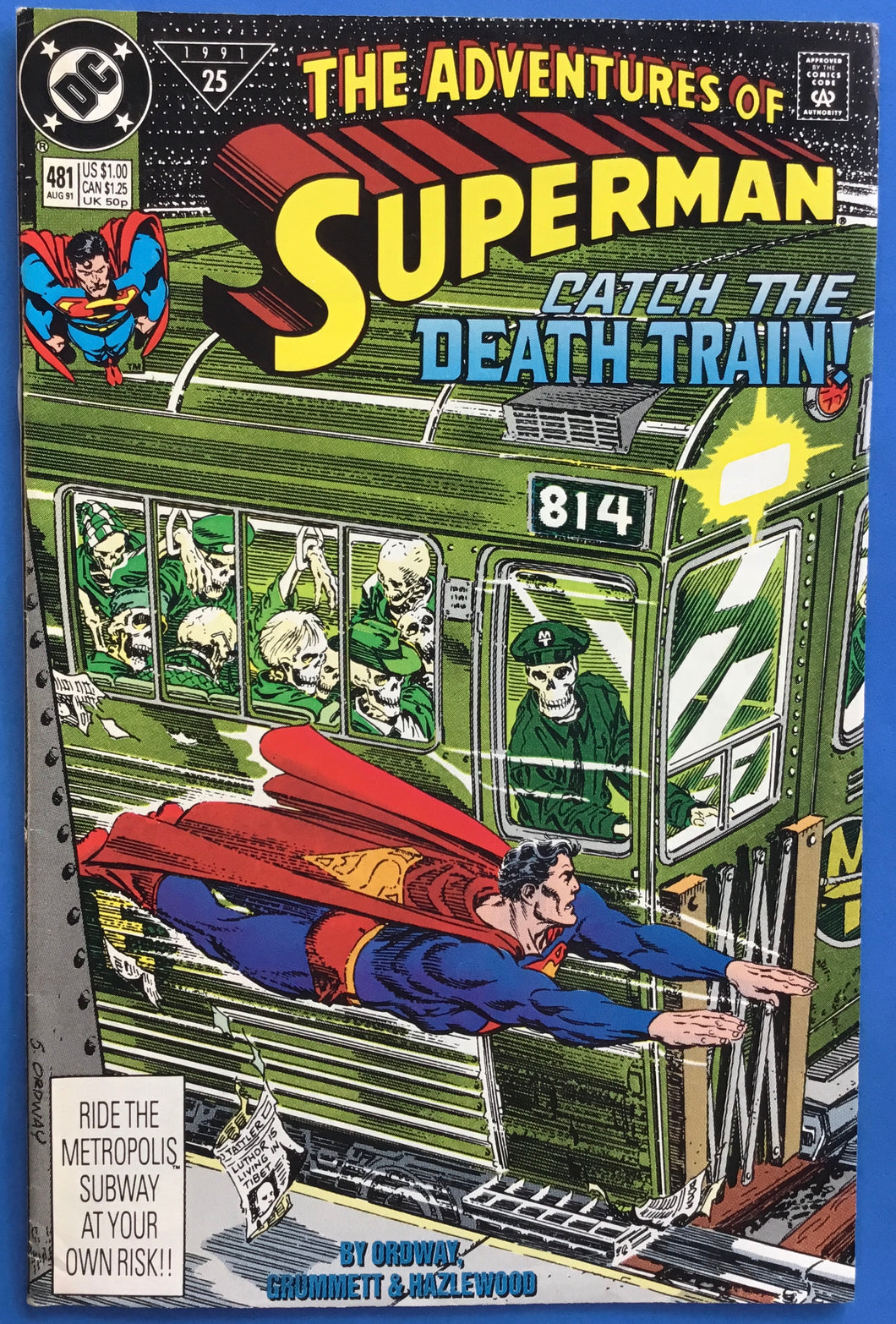 Adventures of Superman No. #481 1991 DC Comics