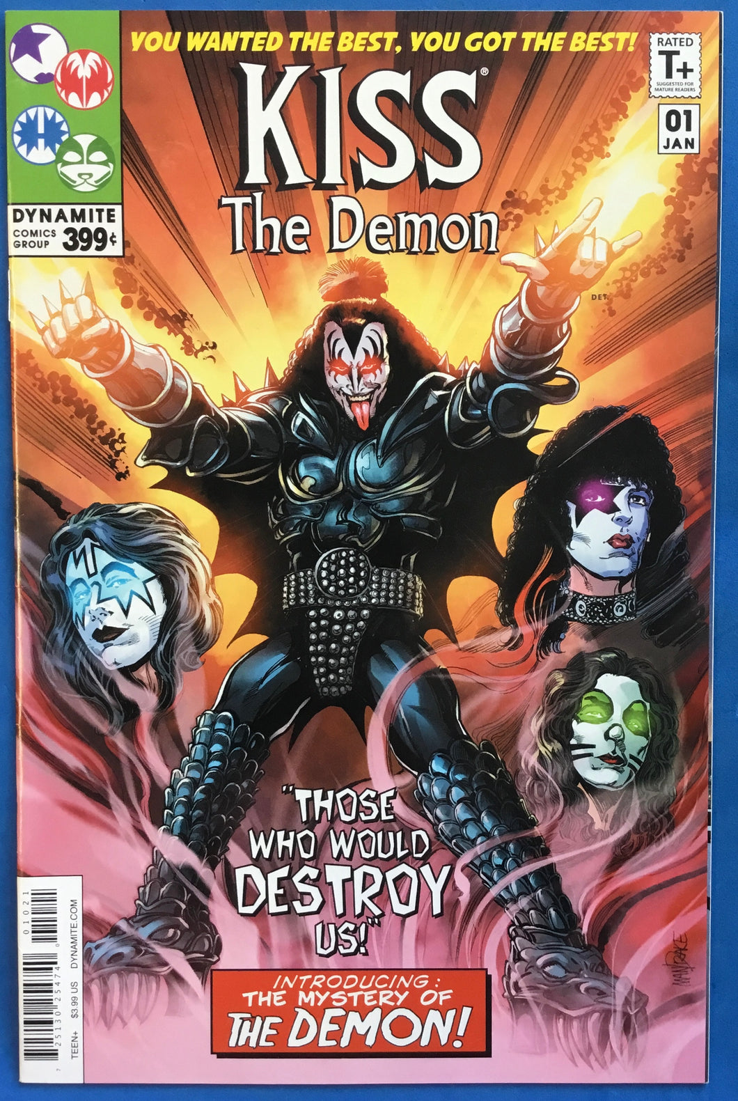 Kiss the Demon No. #1 2017 Dynamite Comics