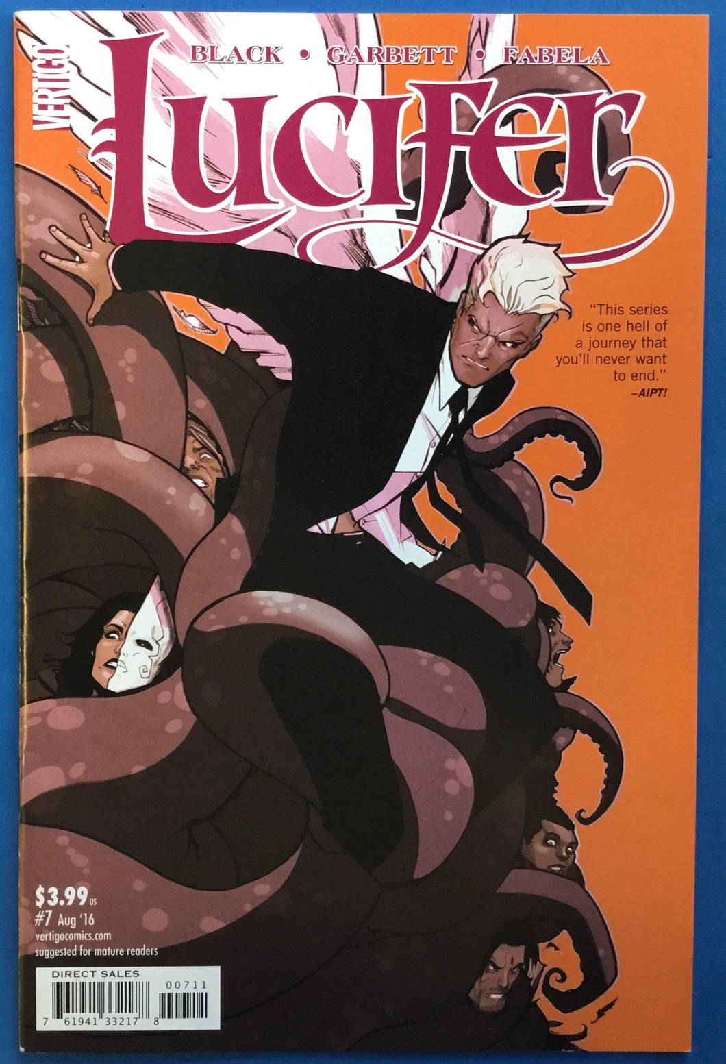 Lucifer No. #7 2016 Vertigo Comics