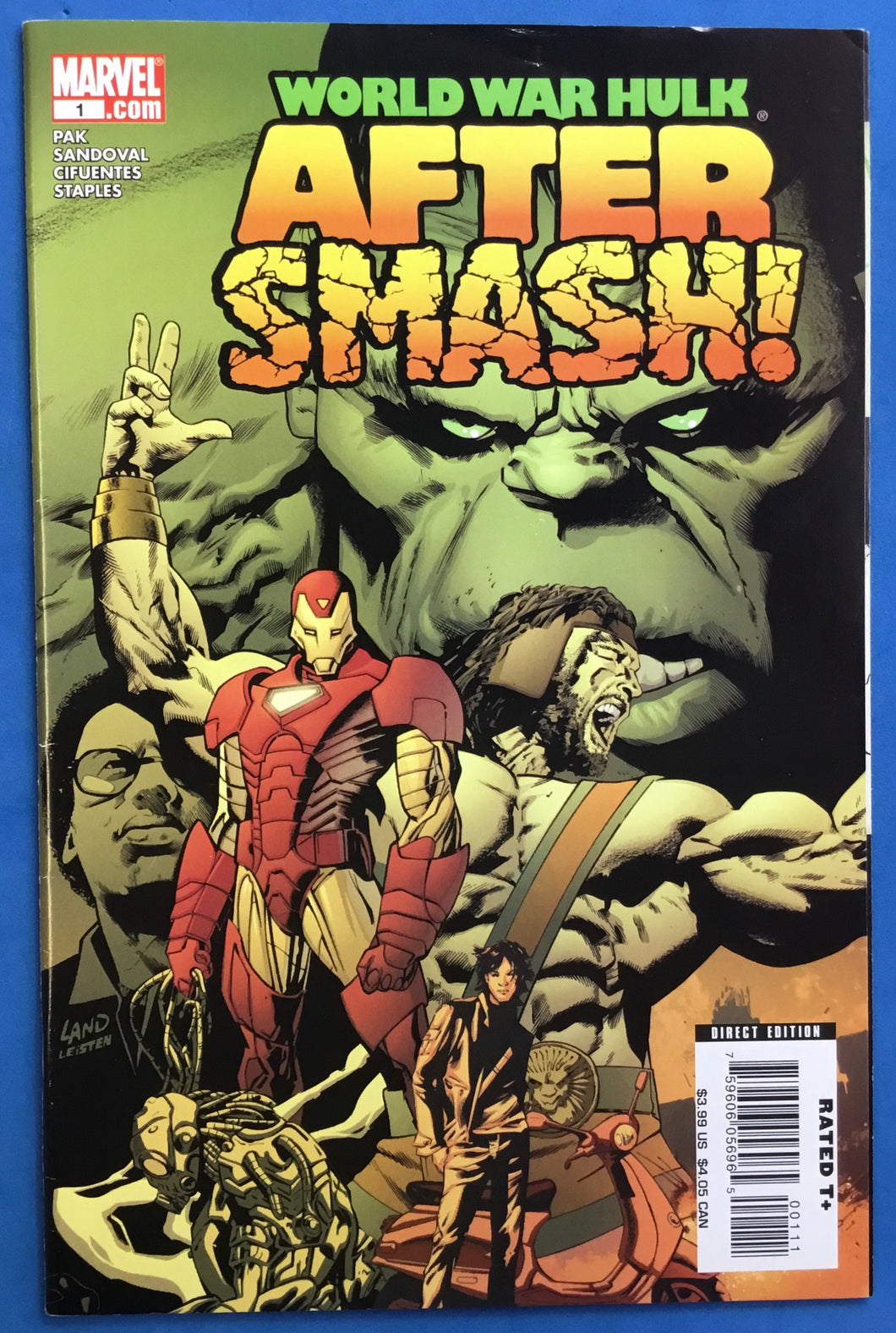 World War Hulk: Aftersmash No. #1 2008 Marvel Comics