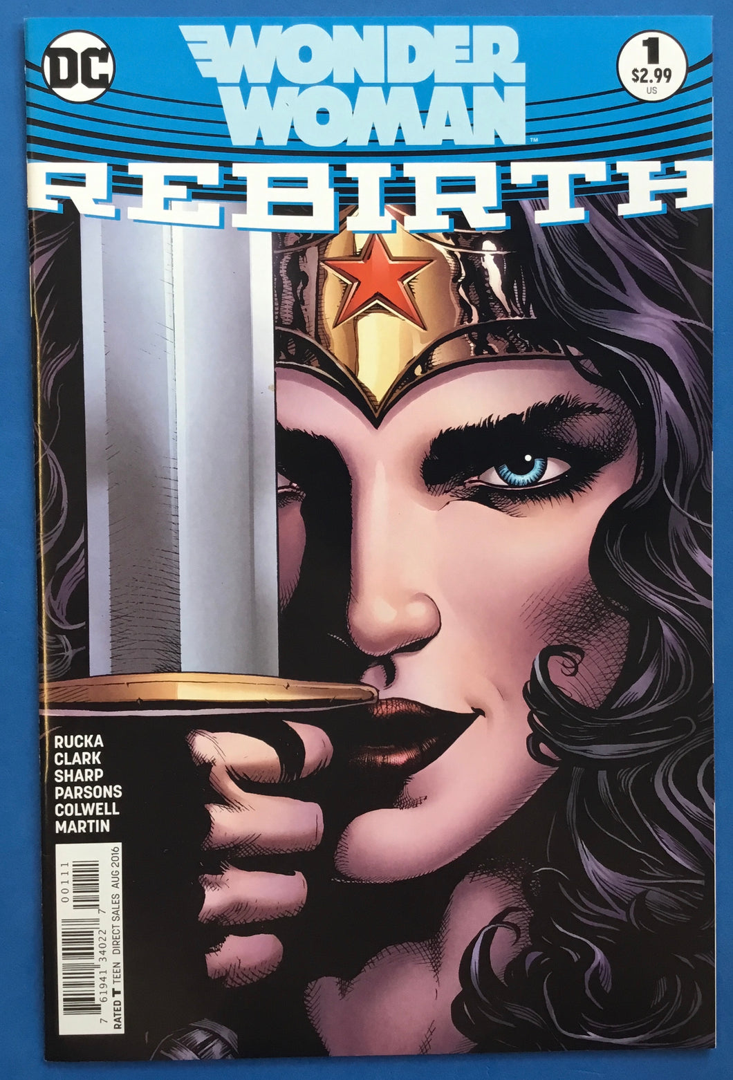 Wonder Woman: Rebirth No. #1 2016 DC Comics