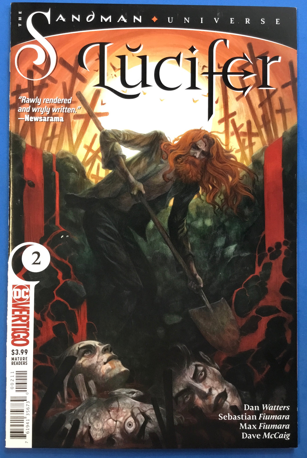 The Sandman Universe: Lucifer No. #2 2019 DC Vertigo Comics