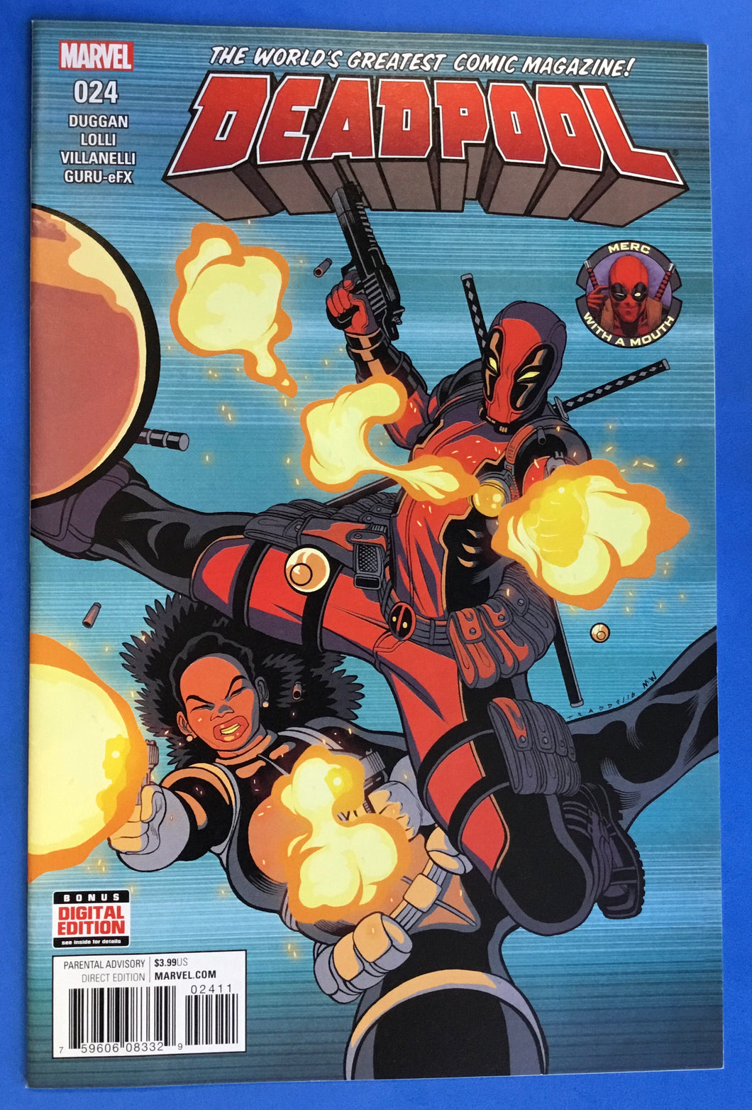 Deadpool No. #24 2017 Marvel Comics