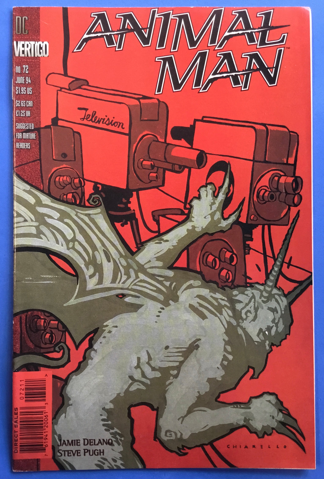 Animal Man No. #72 1994 Vertigo Comics