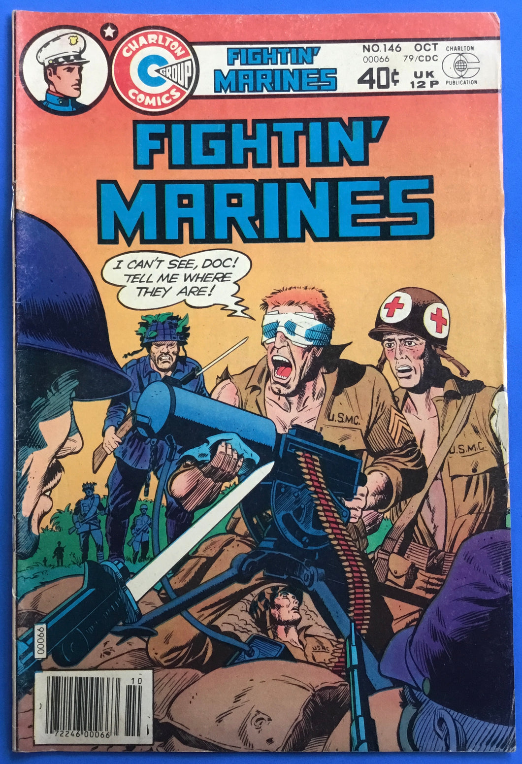 Fightin’ Marines No. #146 1979 Charlton Comics