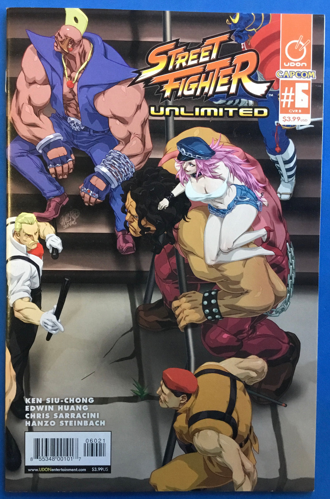 Street Fighter Unlimited No. #6(B) 2016 Udon Comics
