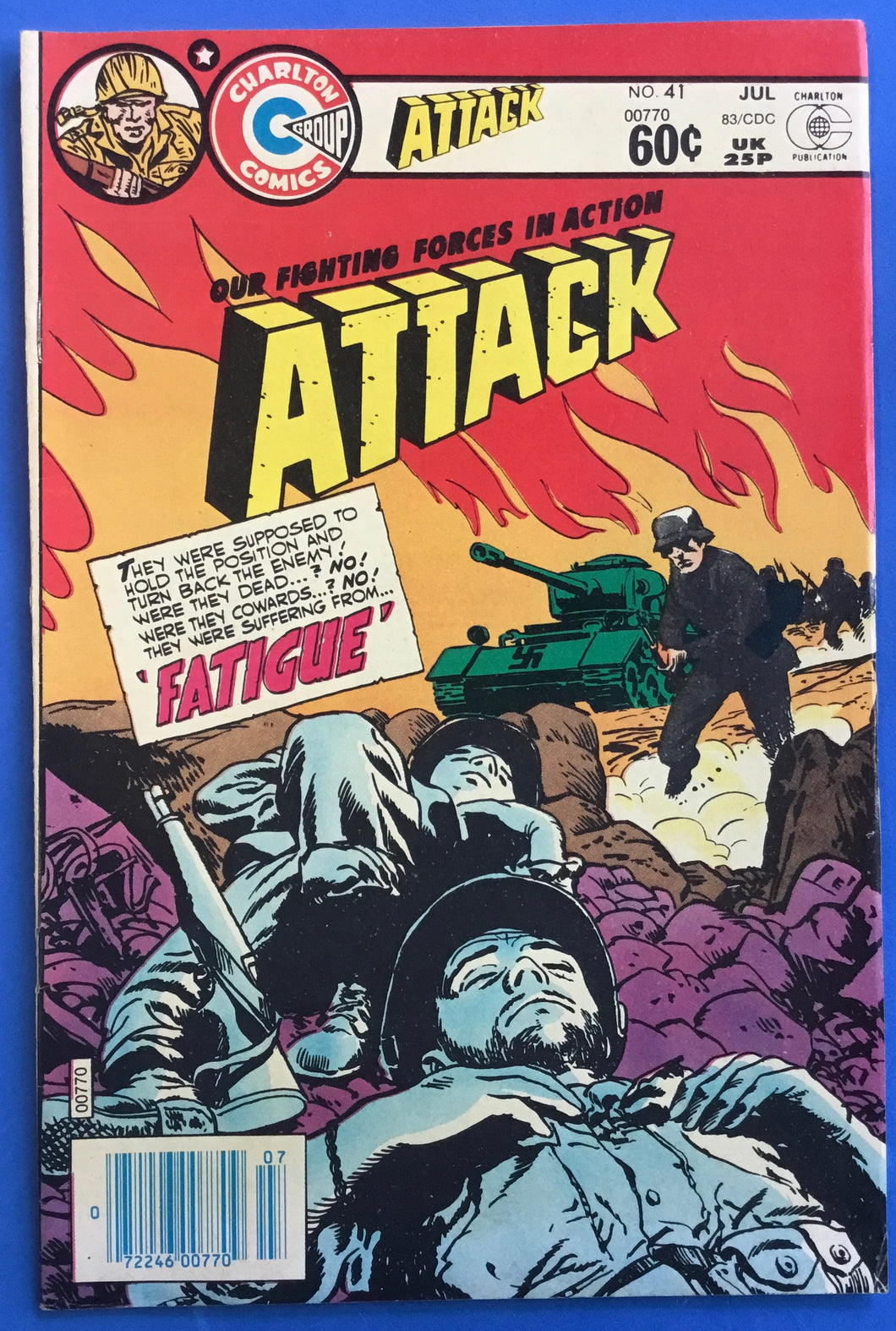 Attack No. #41 1983 Charlton Comics