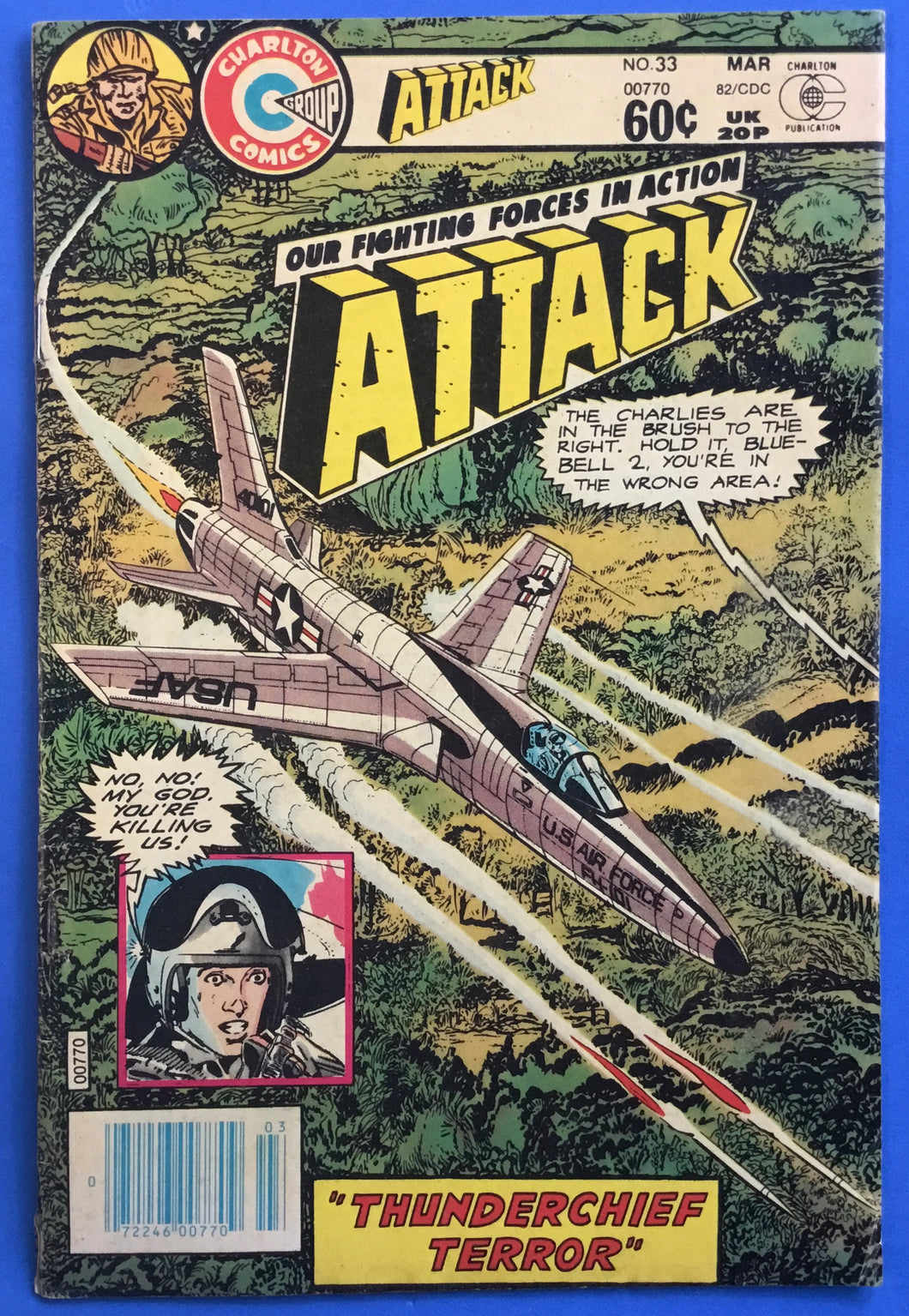 Attack No. #33 1982 Charlton Comics